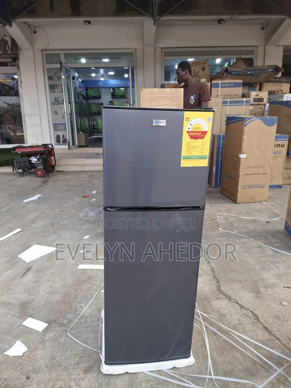 More Energy Efficiency of Nasco Top Freezer 158l Brand New for Sale