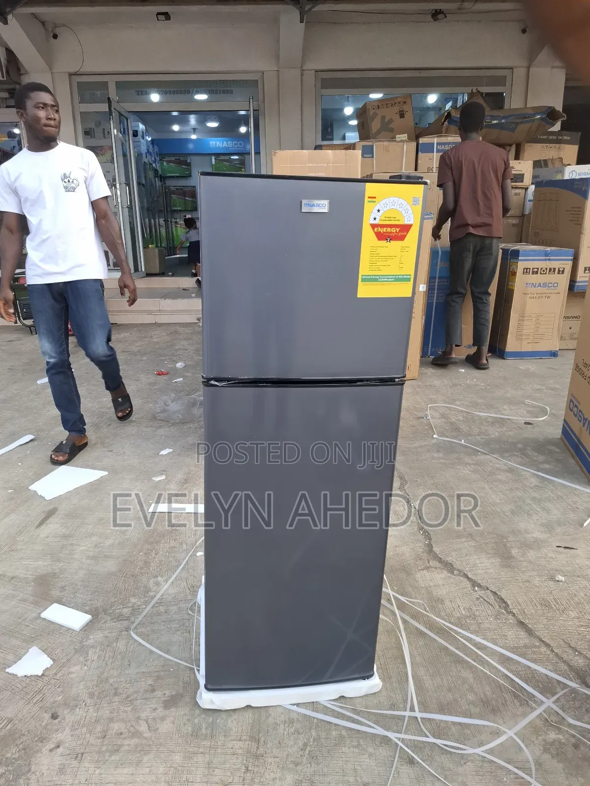 More Energy Efficiency of Nasco Top Freezer 158l Brand New for Sale