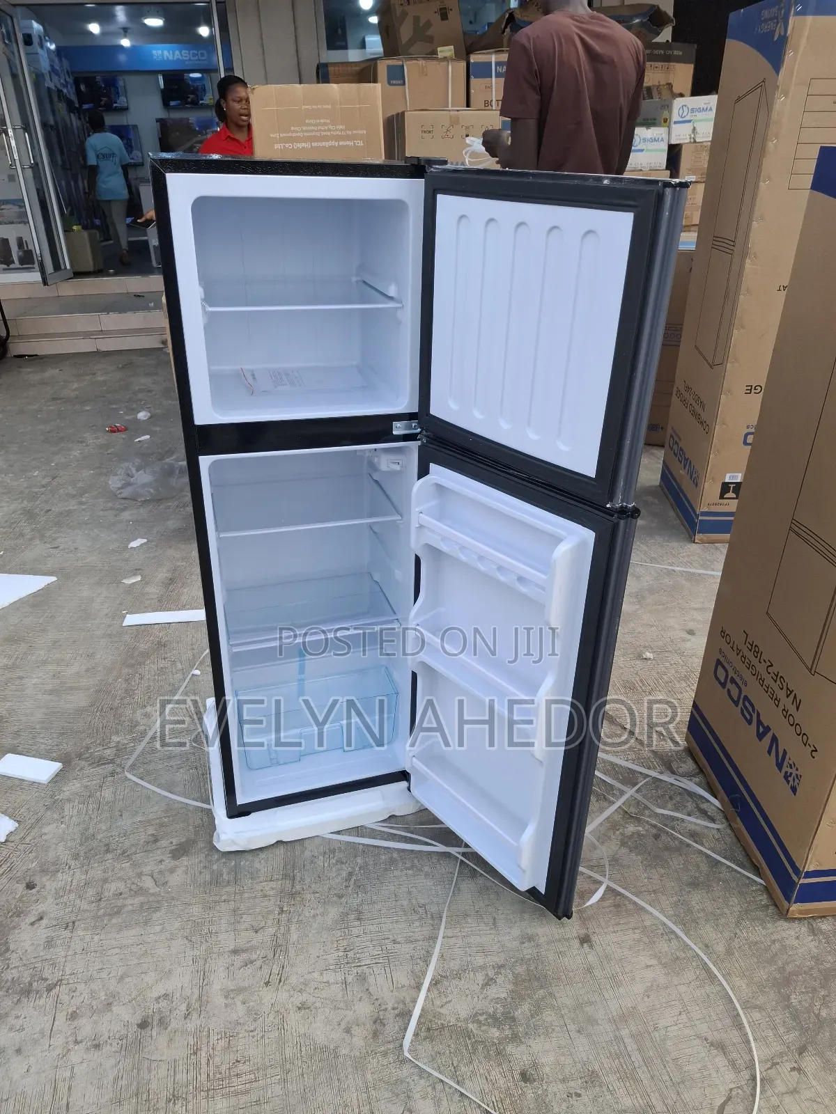More Energy Efficiency of Nasco Top Freezer 158l Brand New for Sale