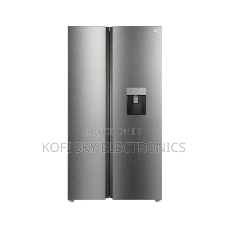 TCL 607litres Side by Side Fridge With Dispenser