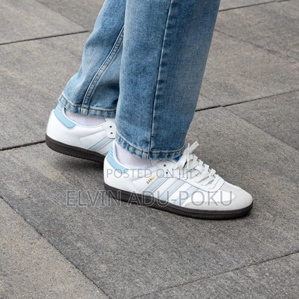 Adidas Samba Og Low Sneakers In Different Colour Stripes, Swipe >>>