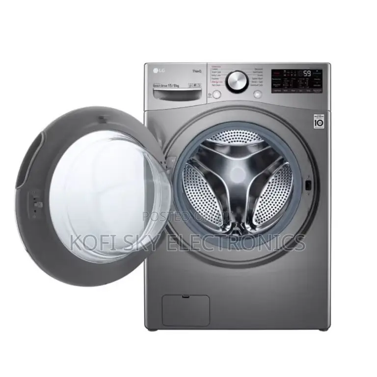 Lg 15kg Front Load Washing Machine