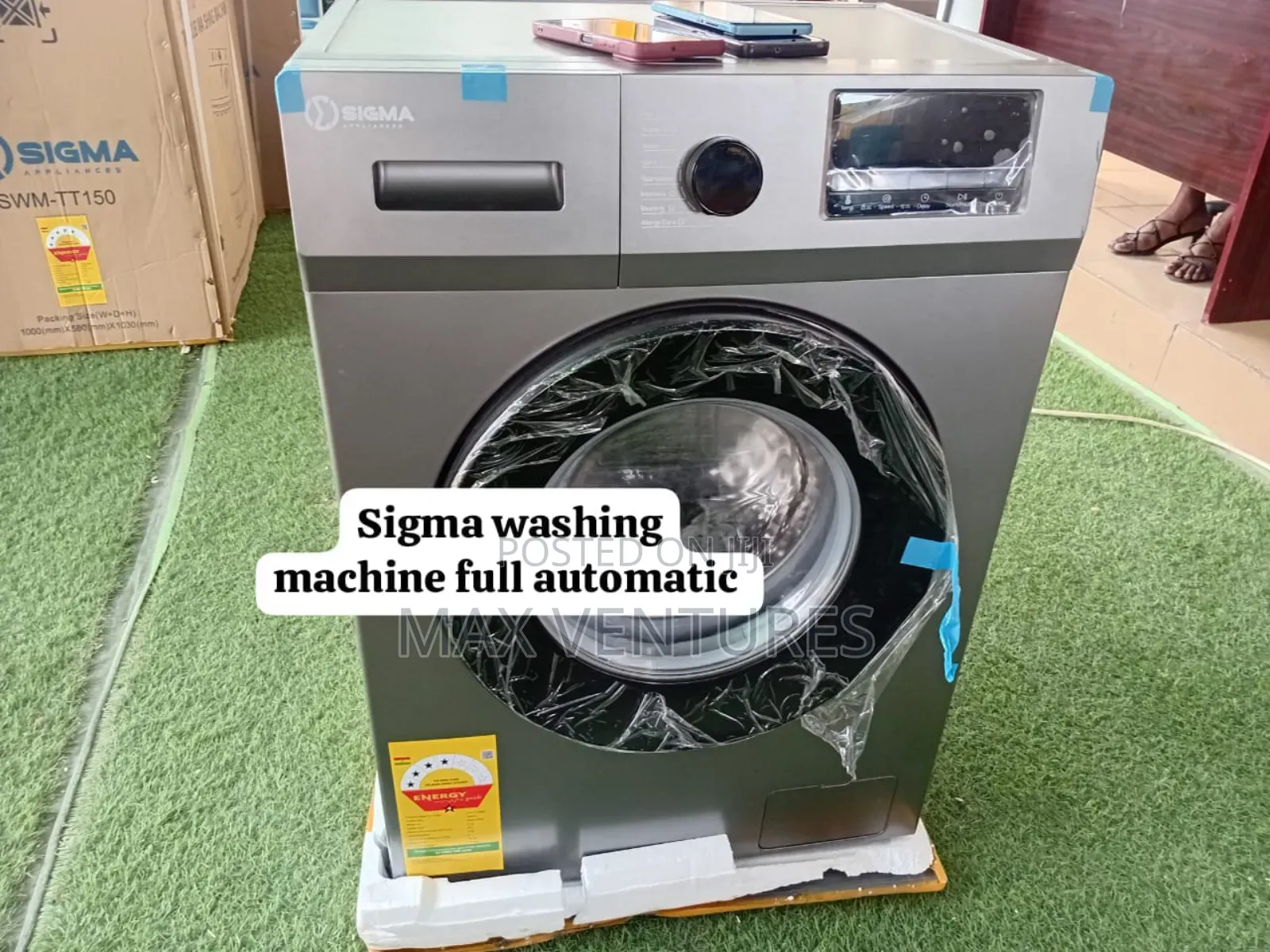 Get Your Sigma 8kg Fully Automatic Washing Machine Today