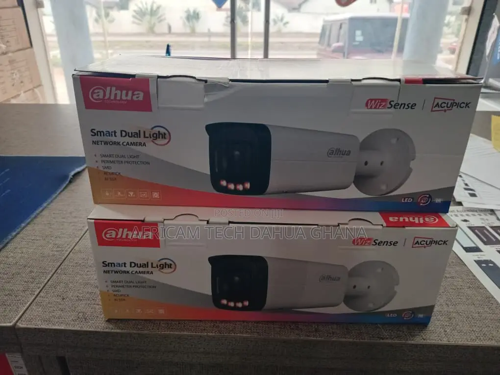 Dahua 6mp Smart Dual Light Vari-Focal Bullet Wizsense Network Camera
