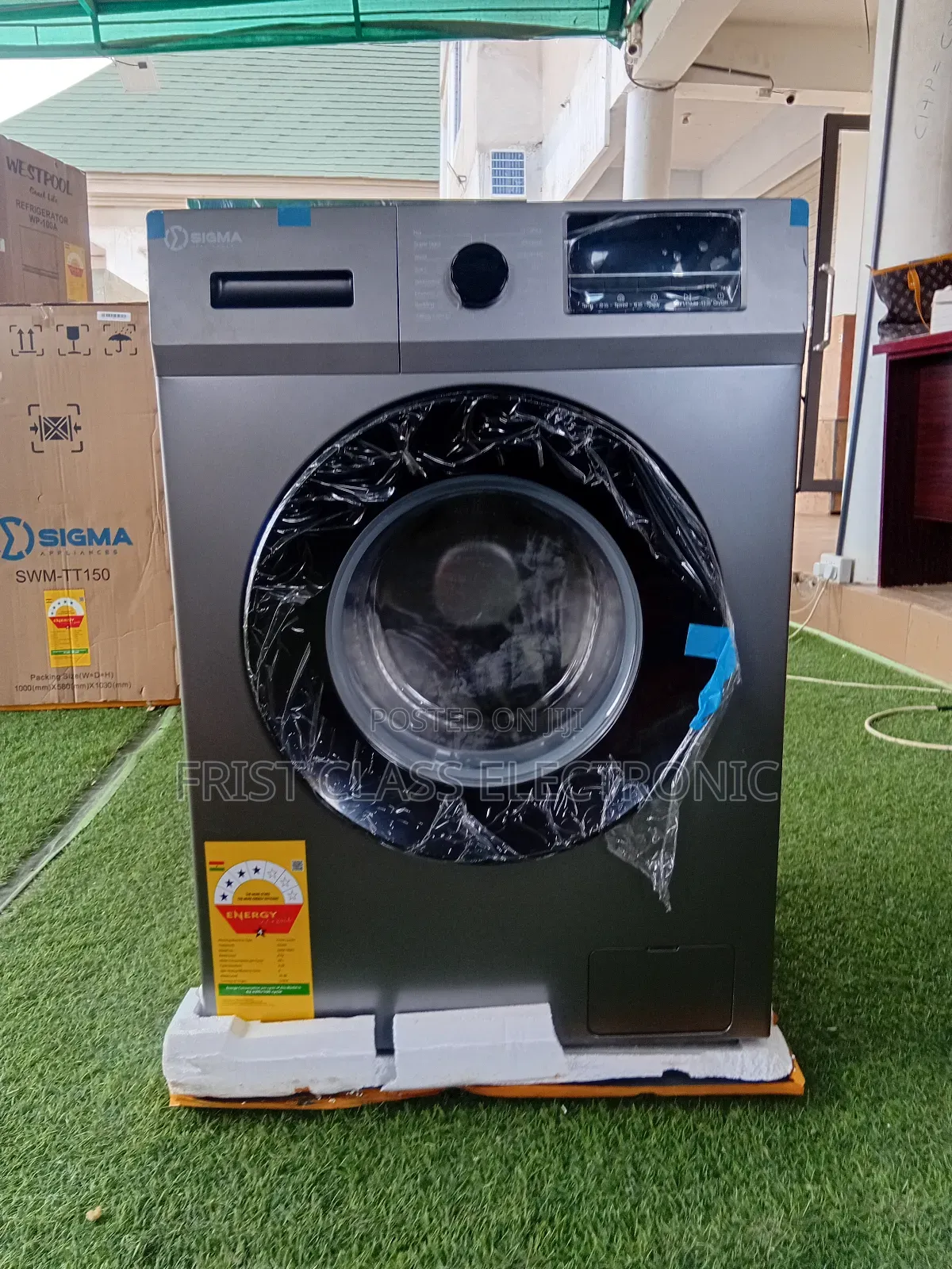 Metal Grey Sigma Washing Machine