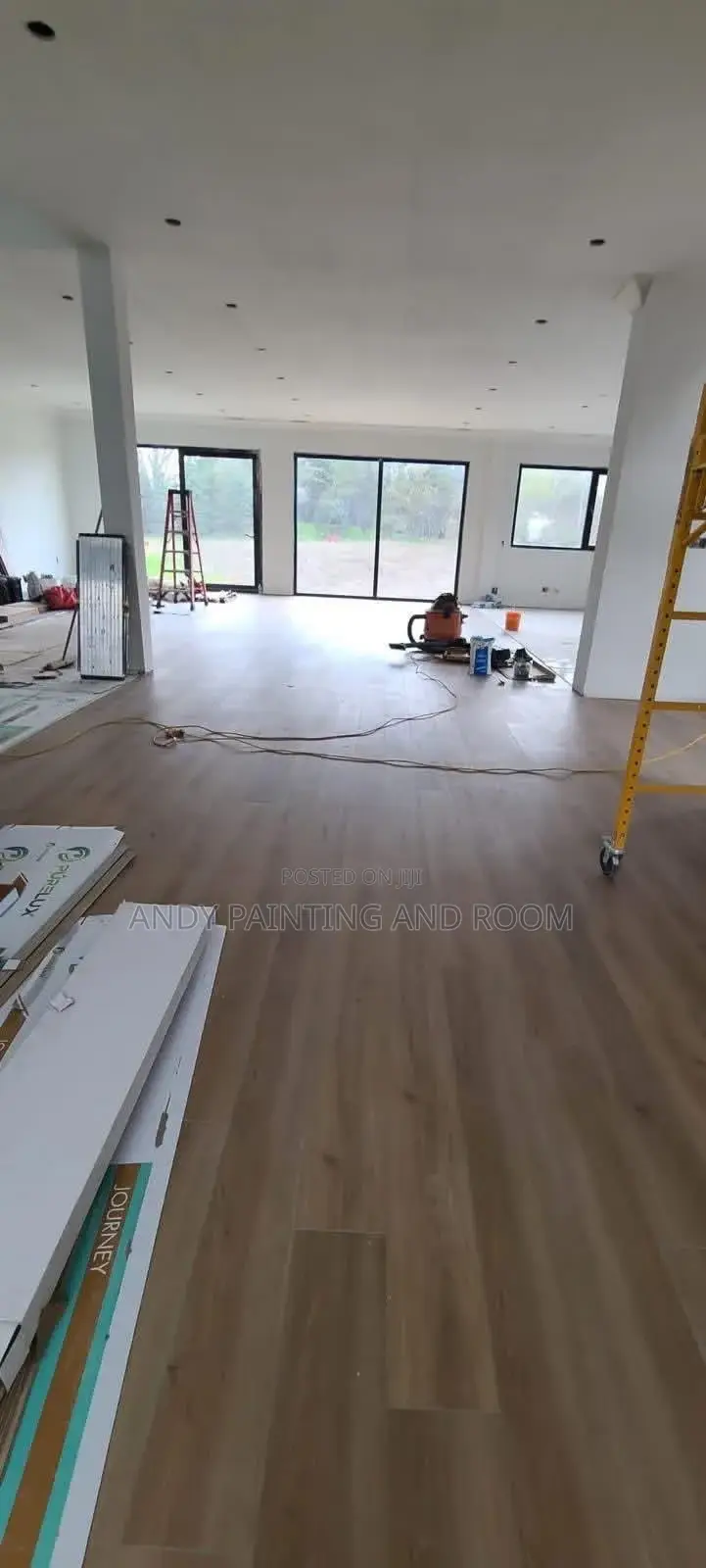 Installation of Vinyl Tiles