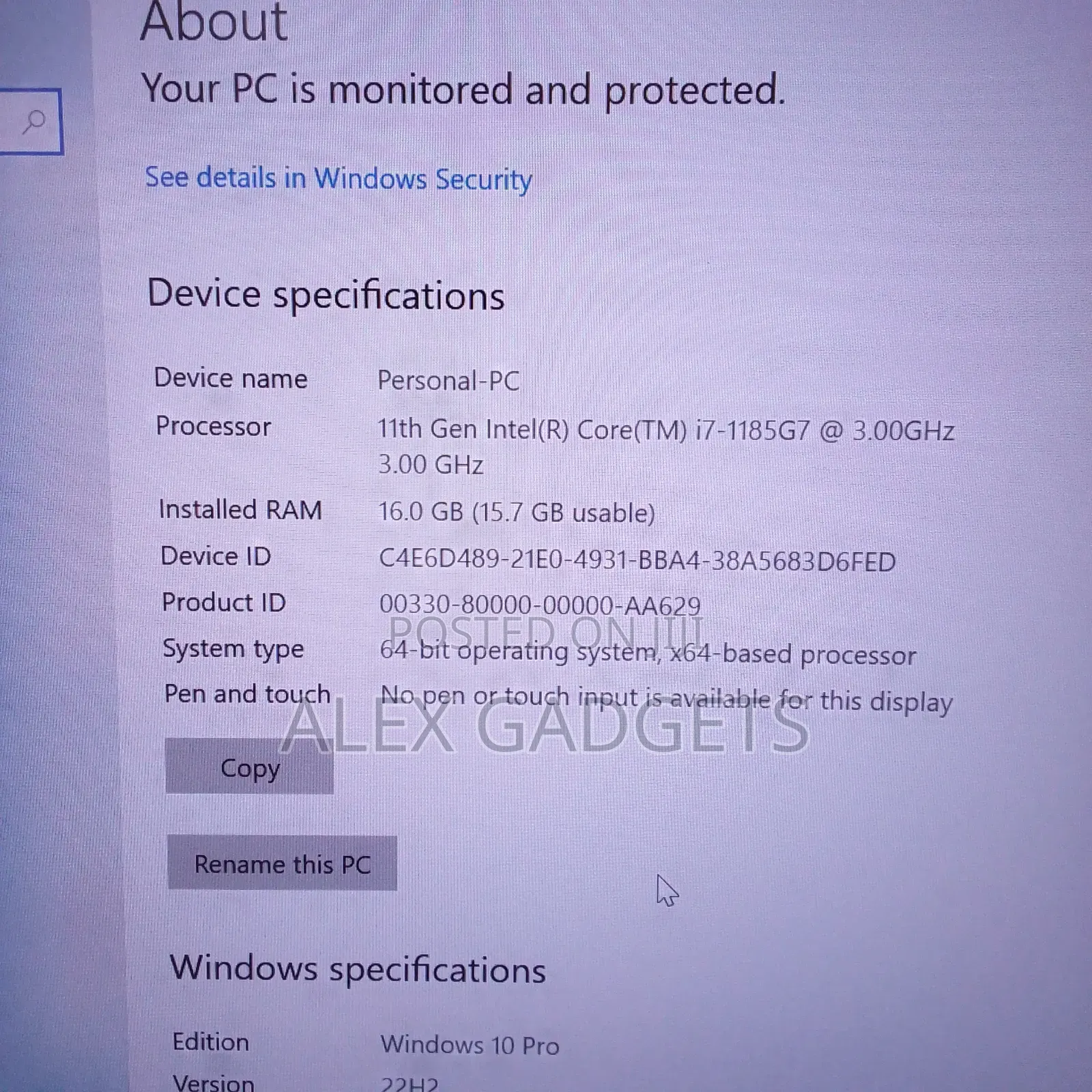 Laptop HP EliteBook 840 G8 16GB Intel Core I7 SSD 256GB