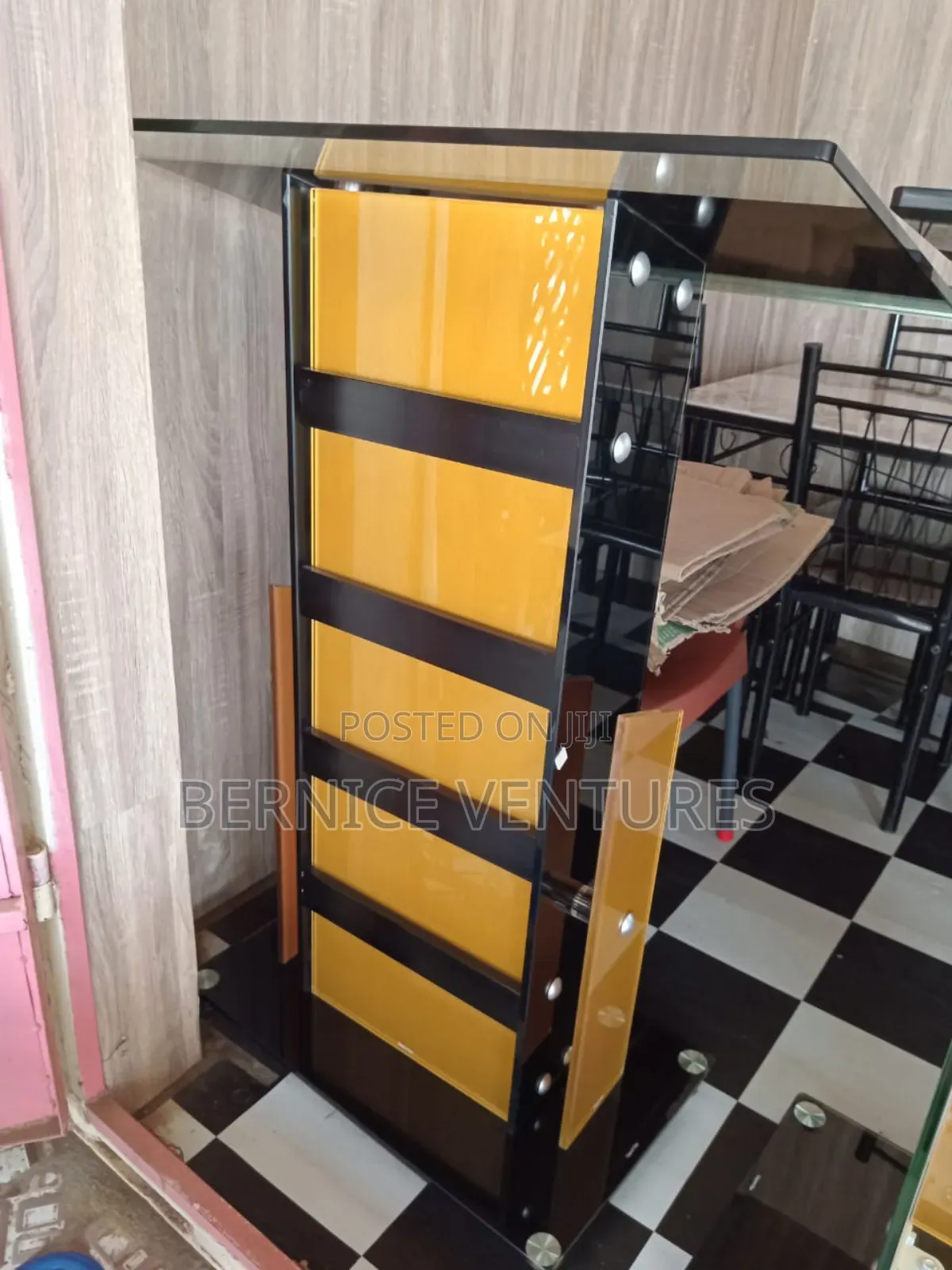 Black and Yellow Pulpit