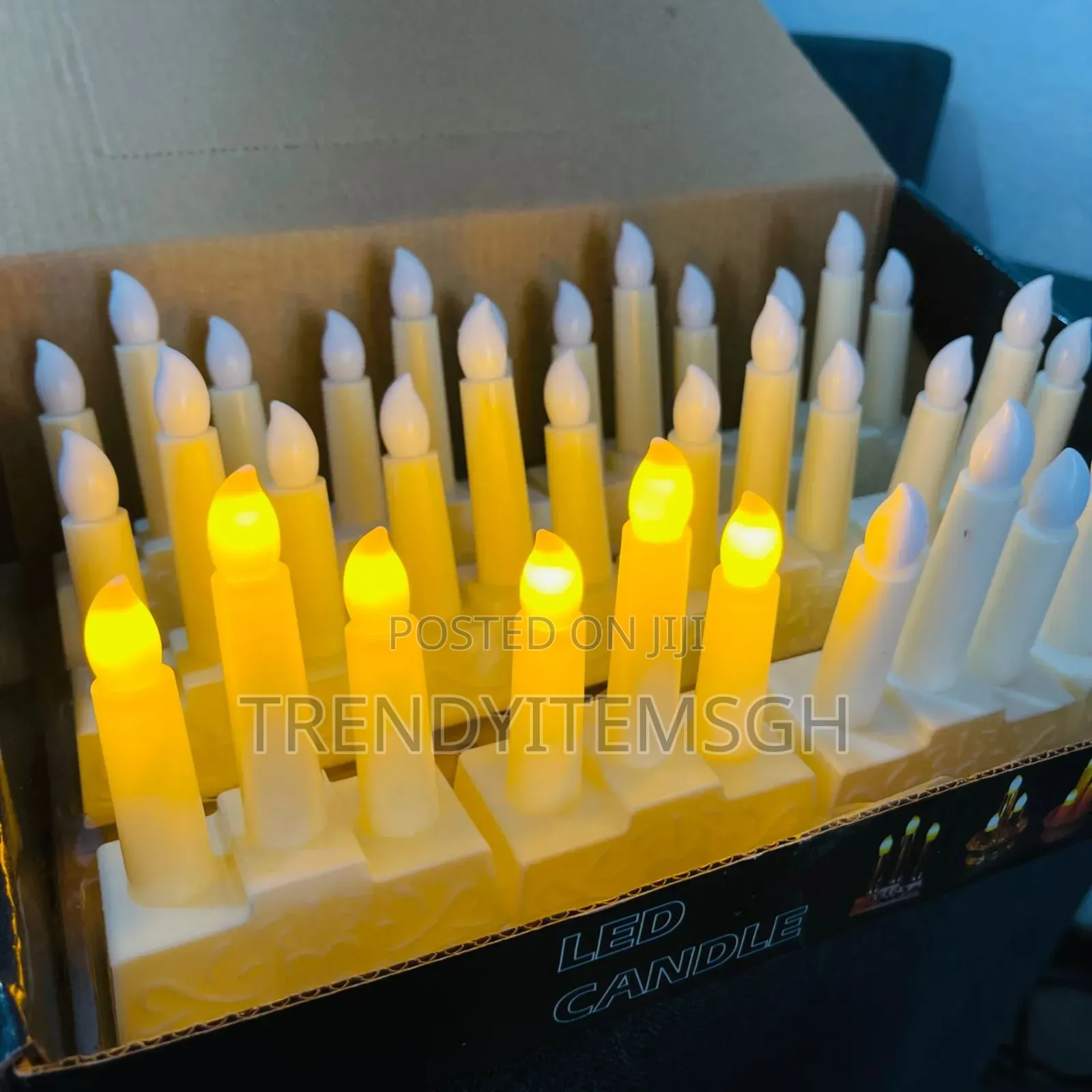 12pcs 3 in 1 Flameless Led Candle Light