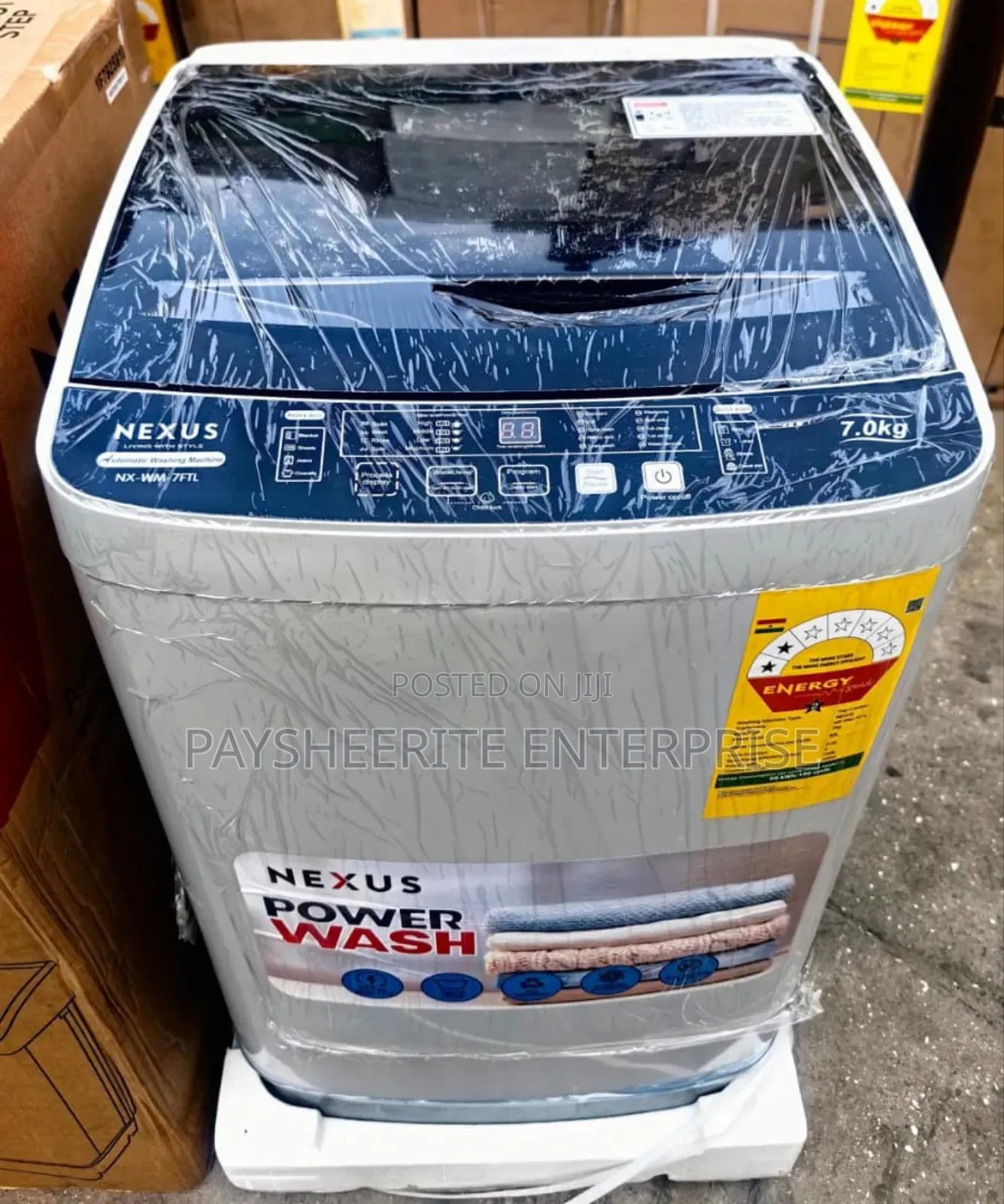 Nexus 7kg Full Automatic Washing Machine 2350gh