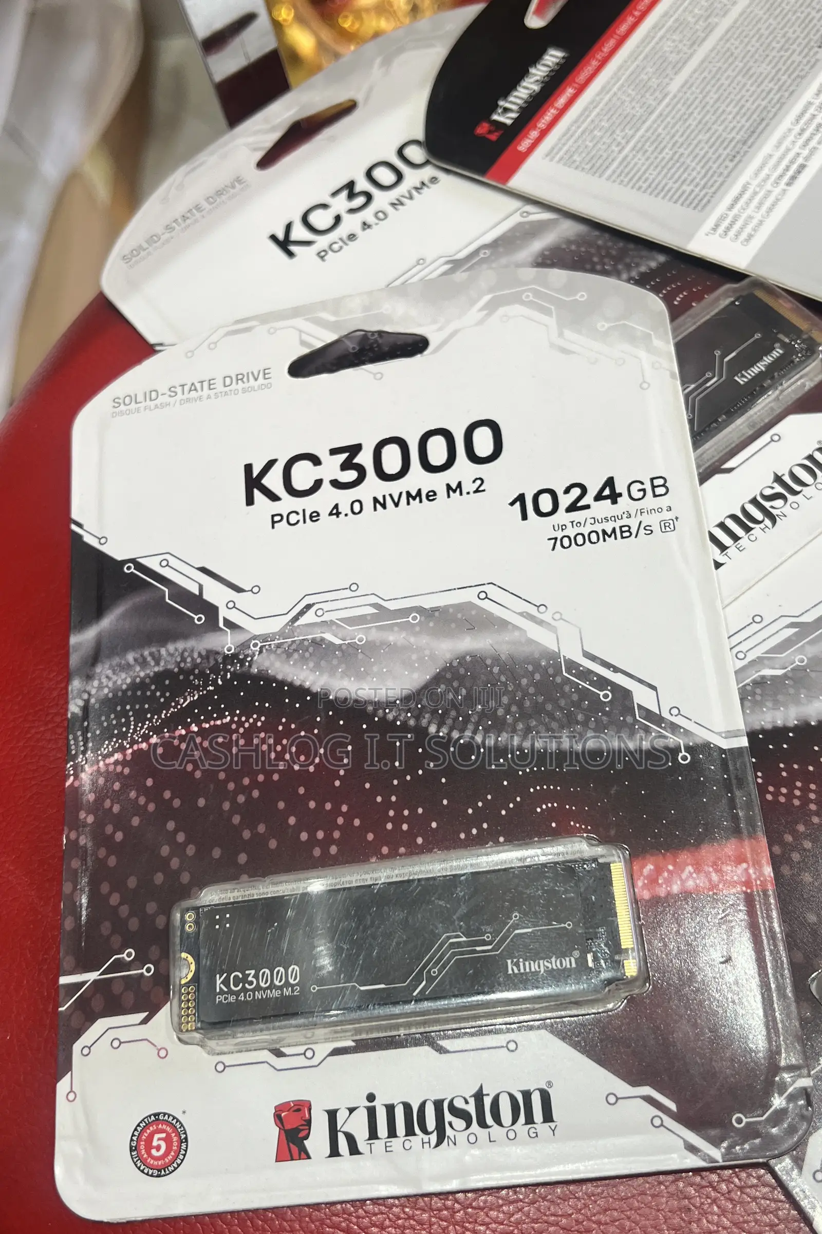 1tb M.2 Nvme Gen 4 Kingston SSD