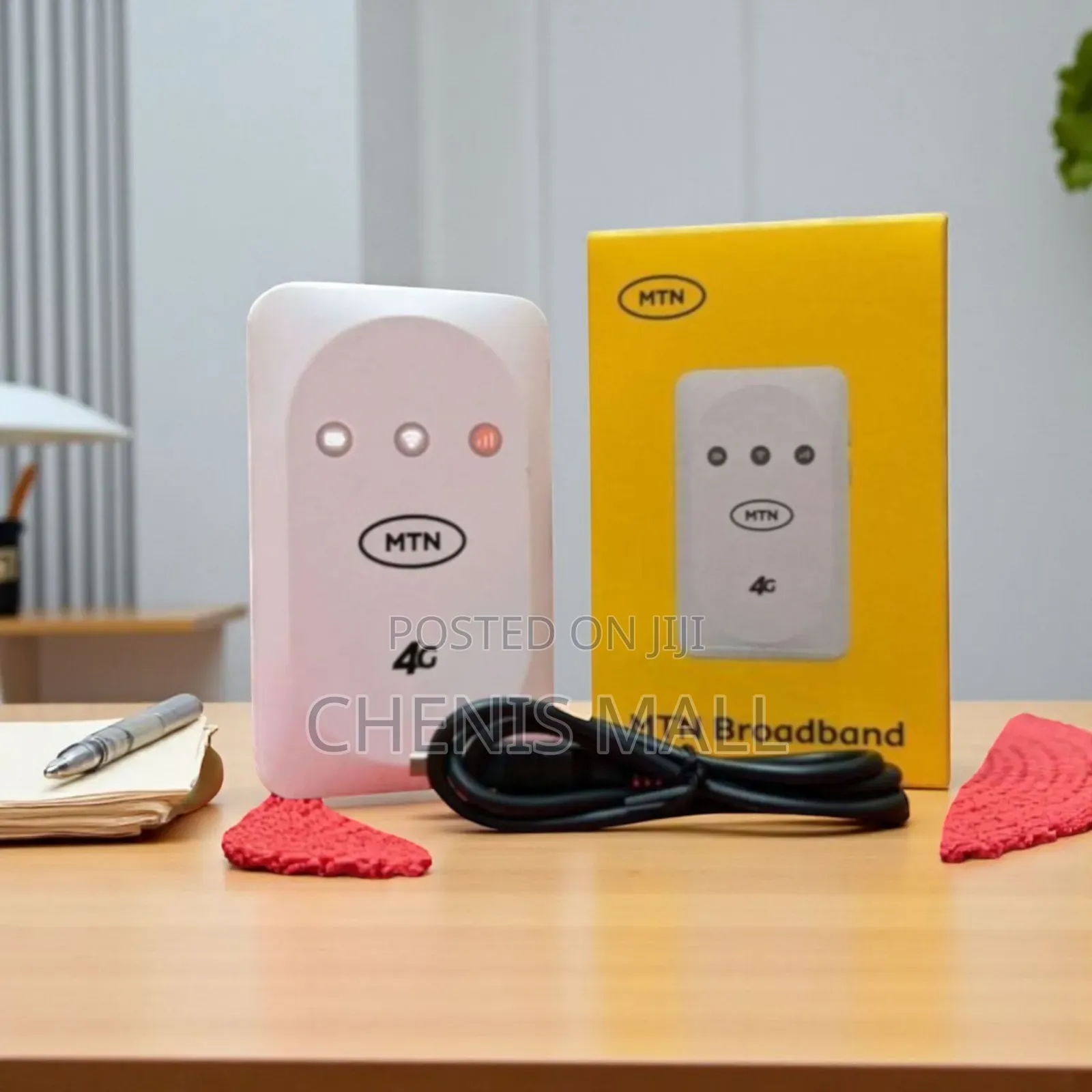 Zte MTN 4g Universal Pocket Mifi - White(556634)