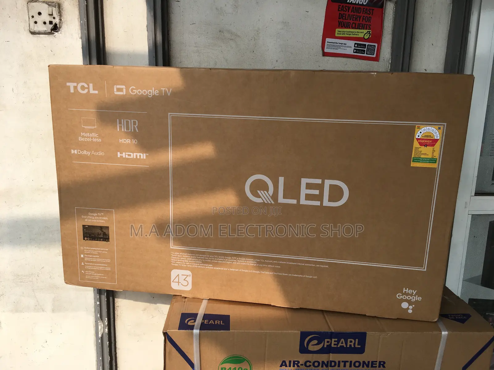 TCL 43” Smart Android Qled Hdr10+ 2025 Model