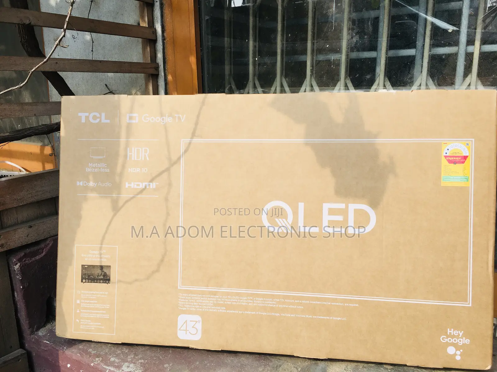 Original TCL Smart Android Qled 60hz Hdr10 Led
