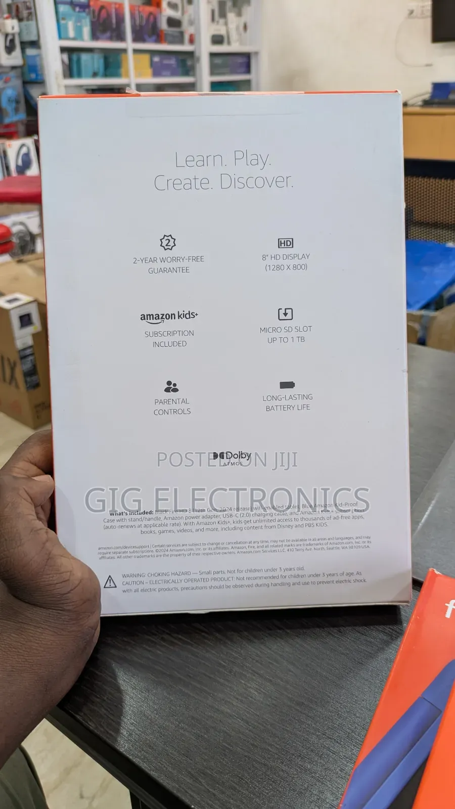 New Amazon Fire HD 8 32 GB Blue