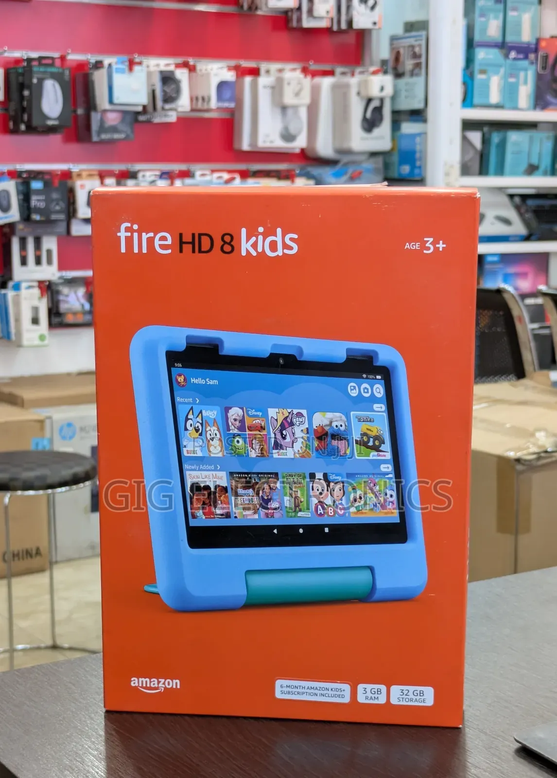 New Amazon Fire HD 8 32 GB Blue