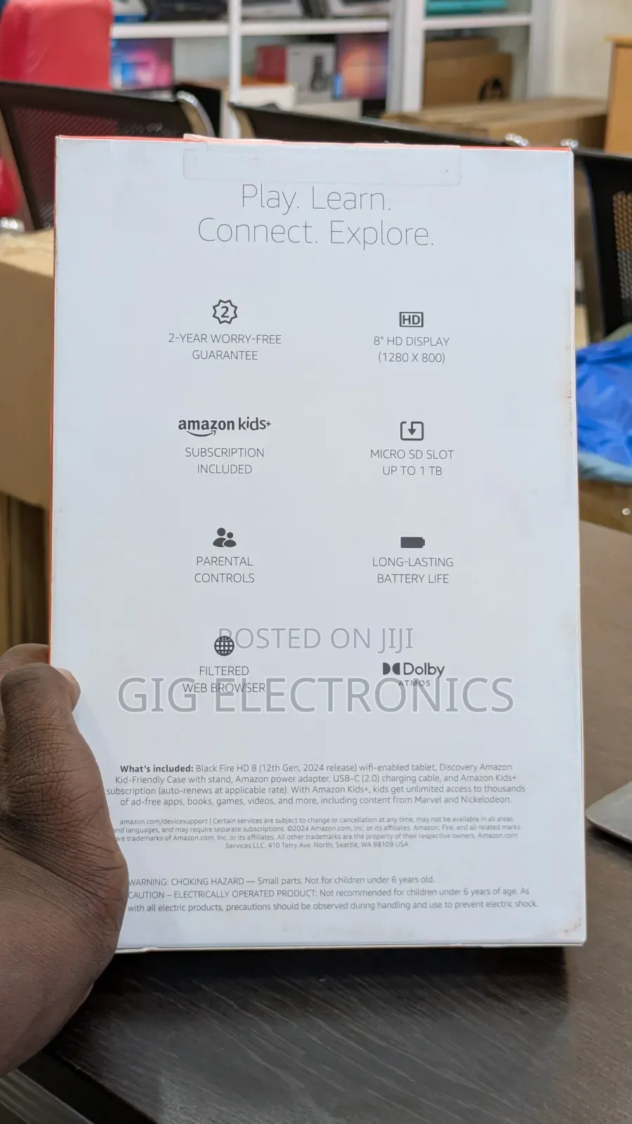 New Amazon Fire HD 8 Kids Pro 32 GB