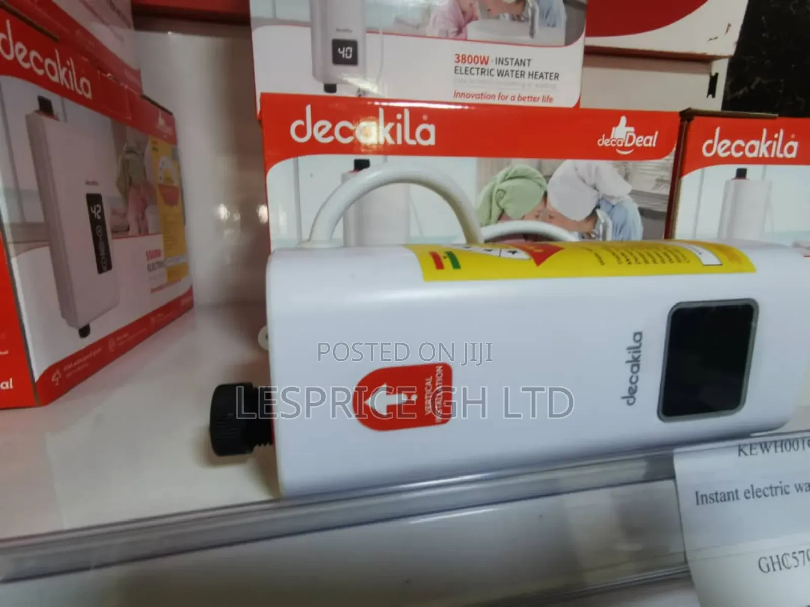 Sleek Appearance Decakila Water Heater