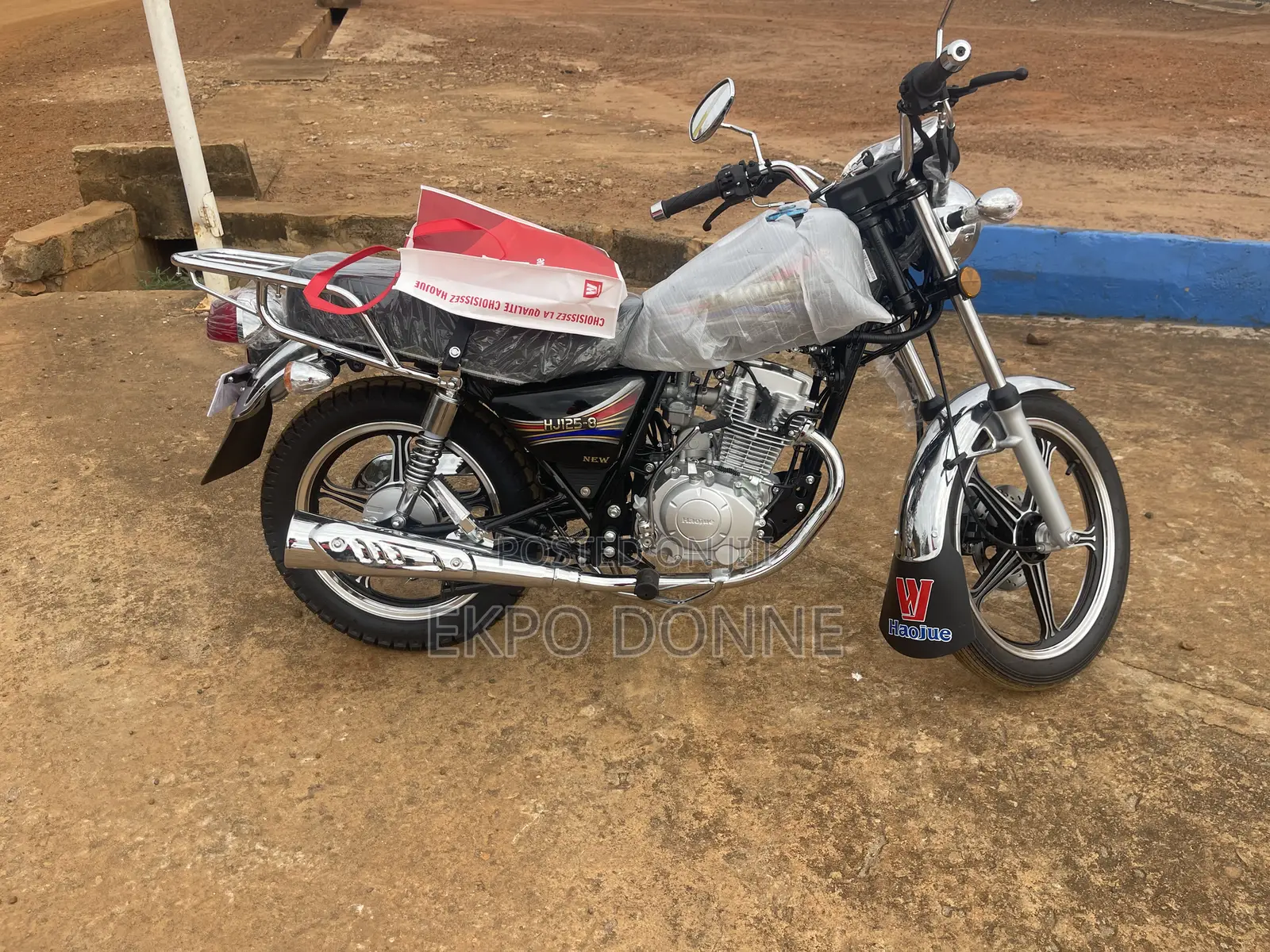 New Haojue HJ125-8K 2025 Black