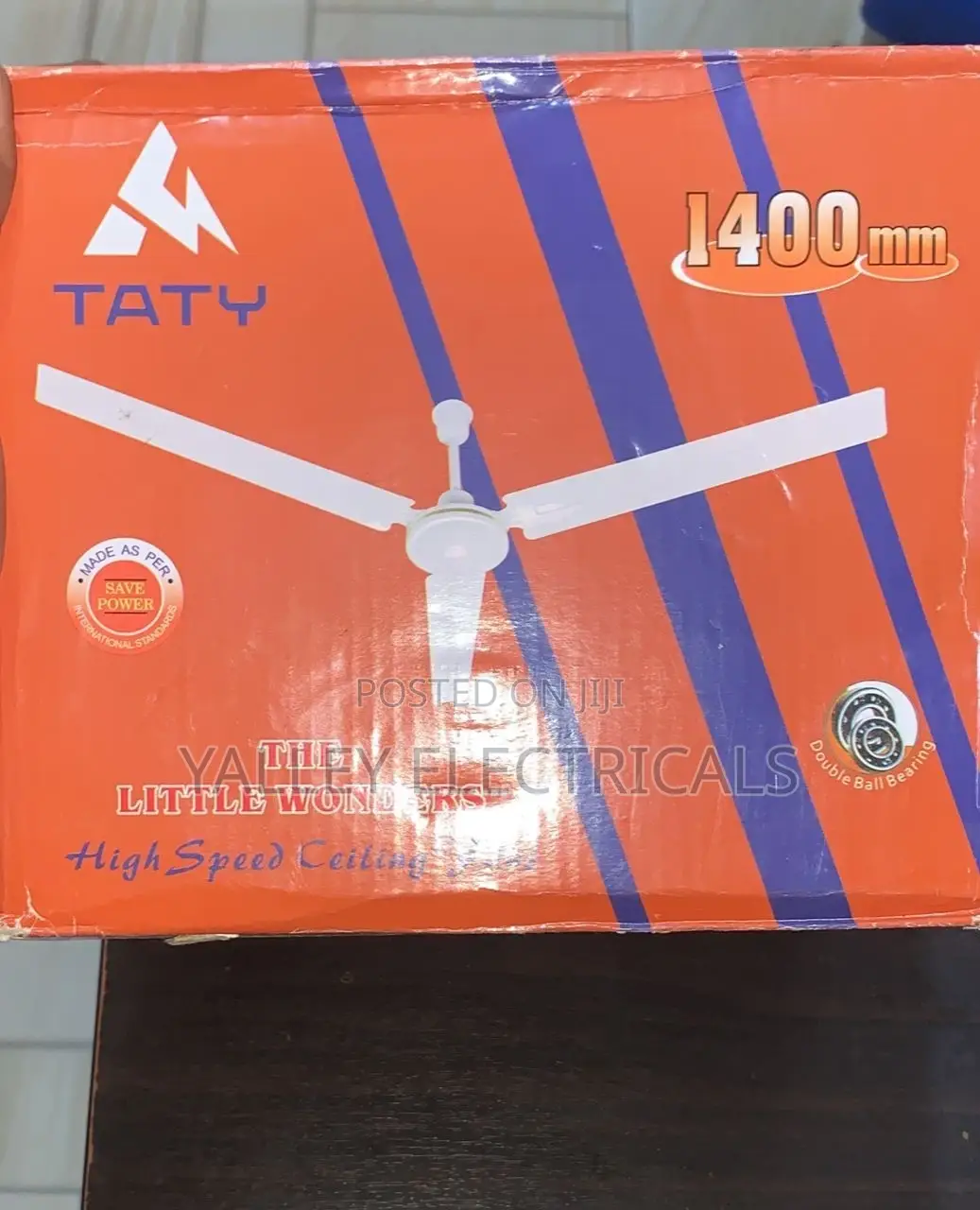 Taty Ceiling Fan Long and Medium Blade