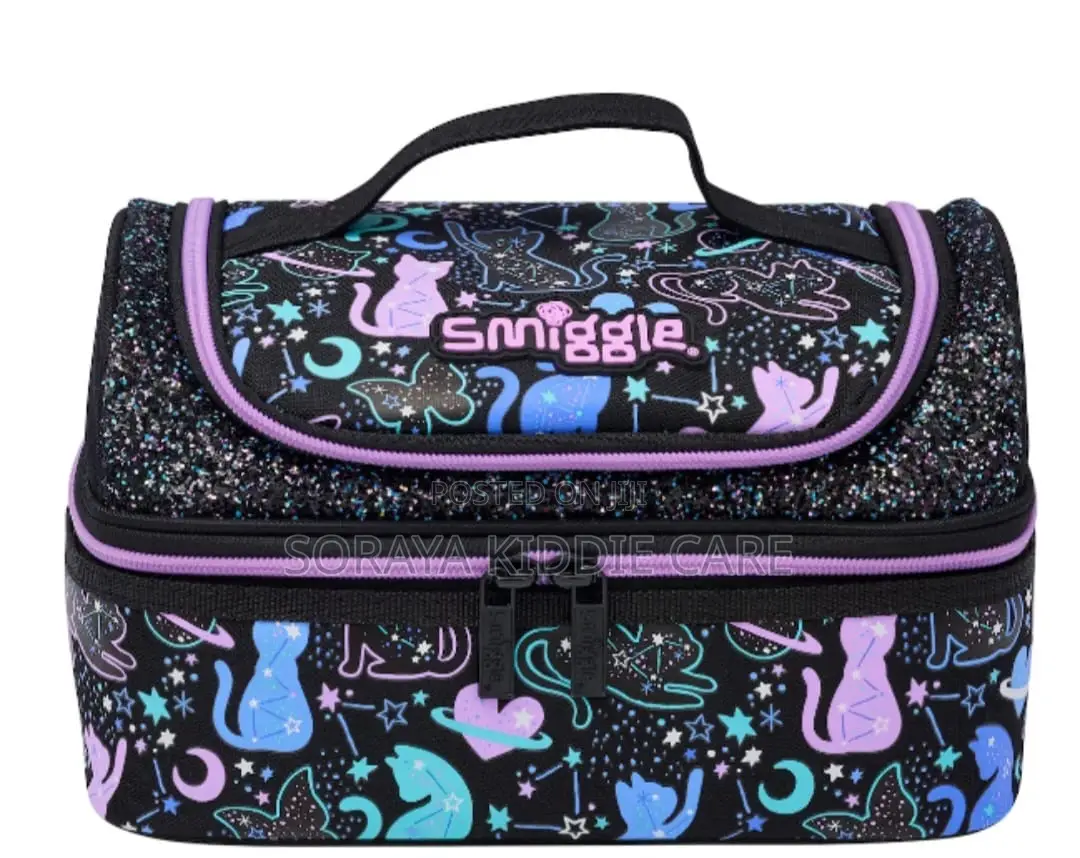 Smiggle Backpack and Trolley With Lunch Box