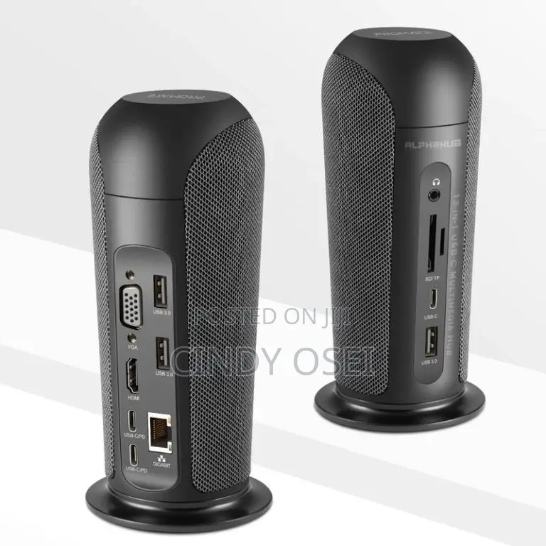 Promate 13-in-1 Usb-C Multimedia Hub With 5w Speaker