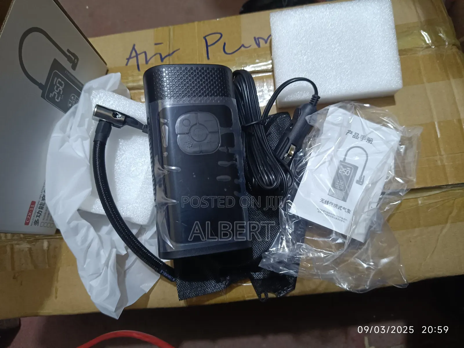Portable Tire Inflator