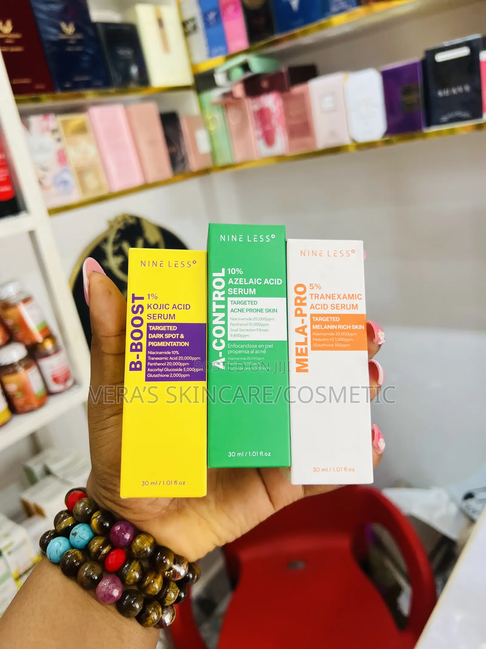 Nineless Azelaic Acid ,Mela Pro And Koji Serum