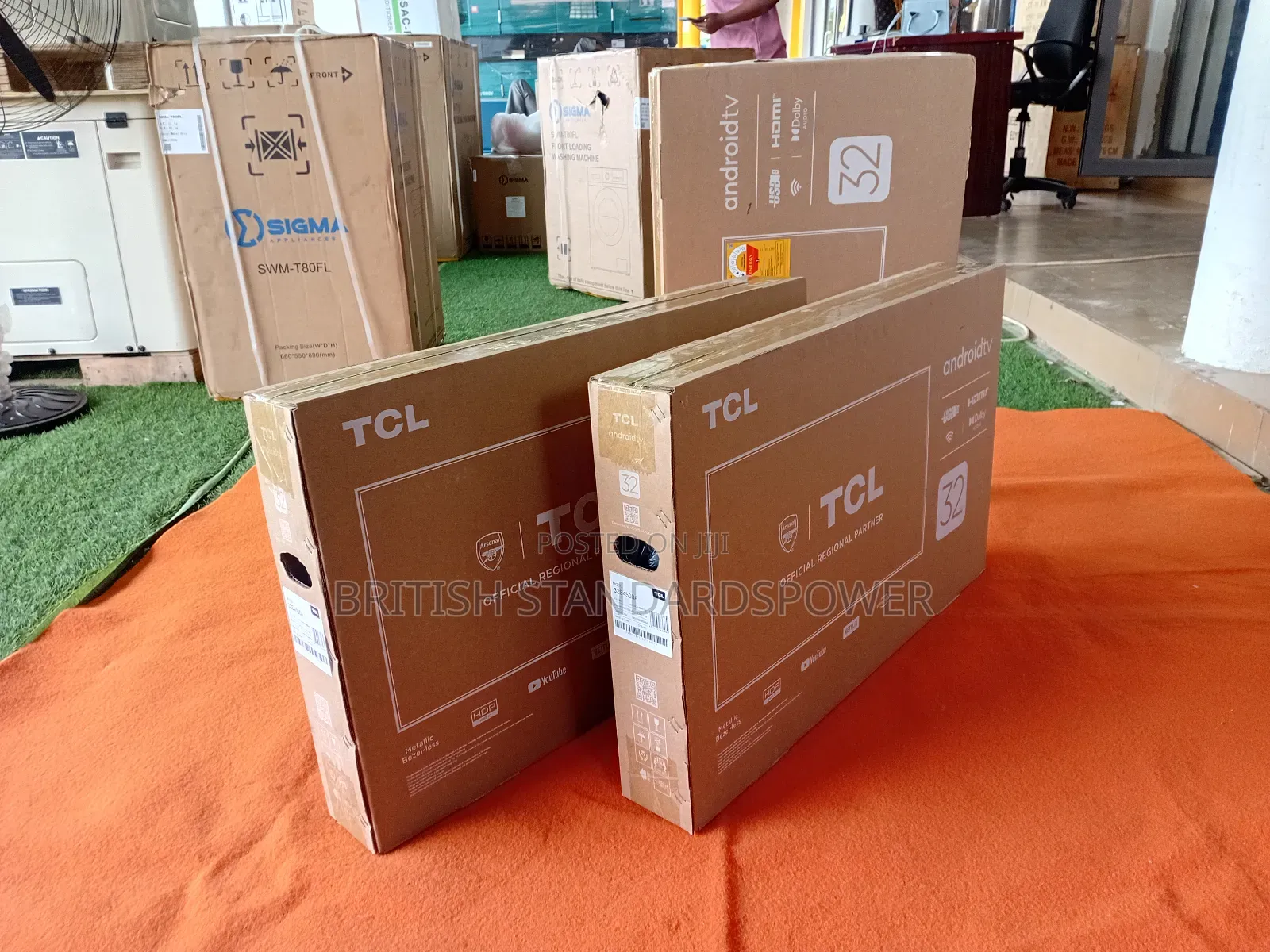 Warranted 32" TCL Tv