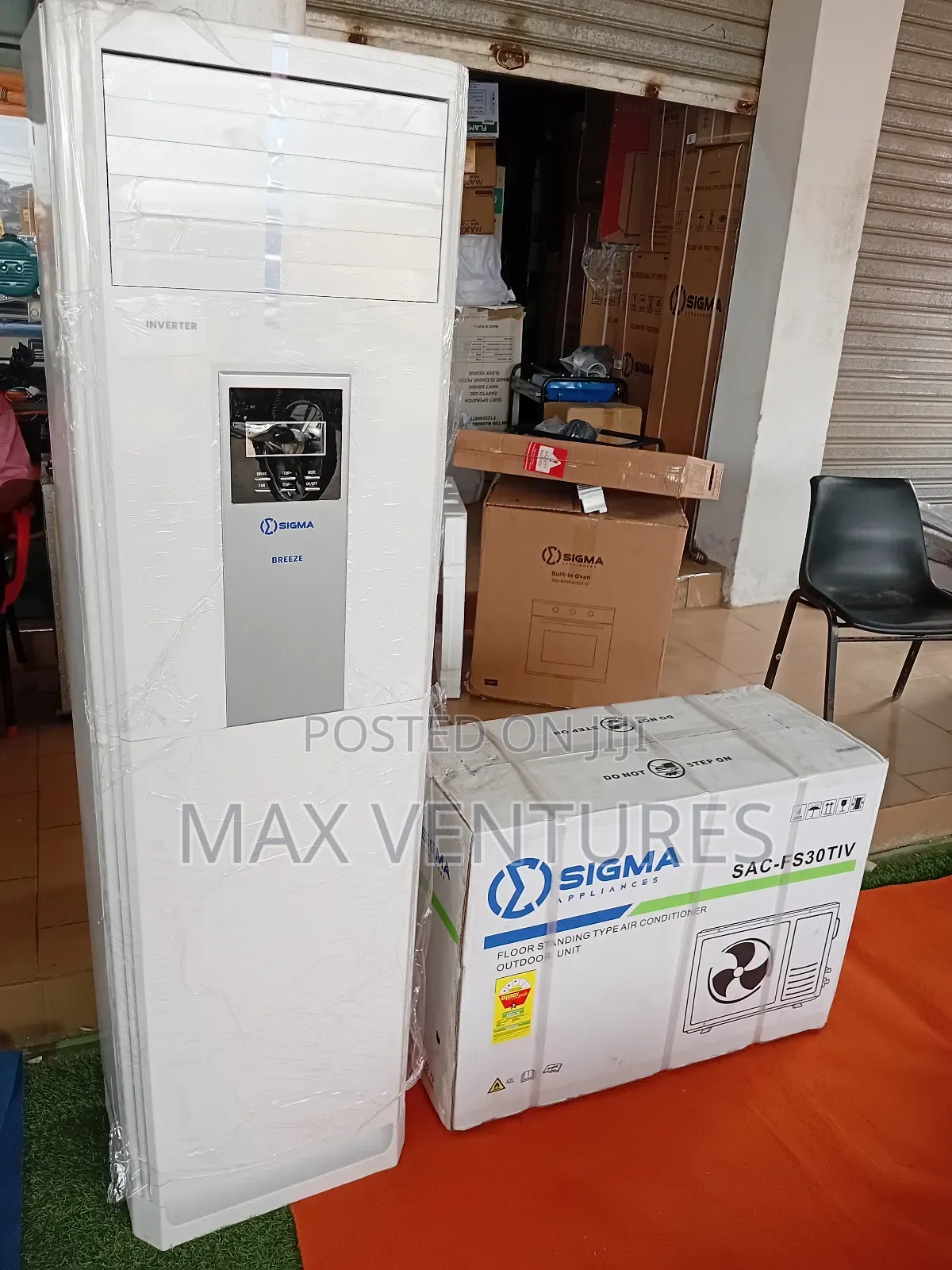 Sigma 3.0hp Floor Standing Ac Standing Ac Turbo Breeze Inverter