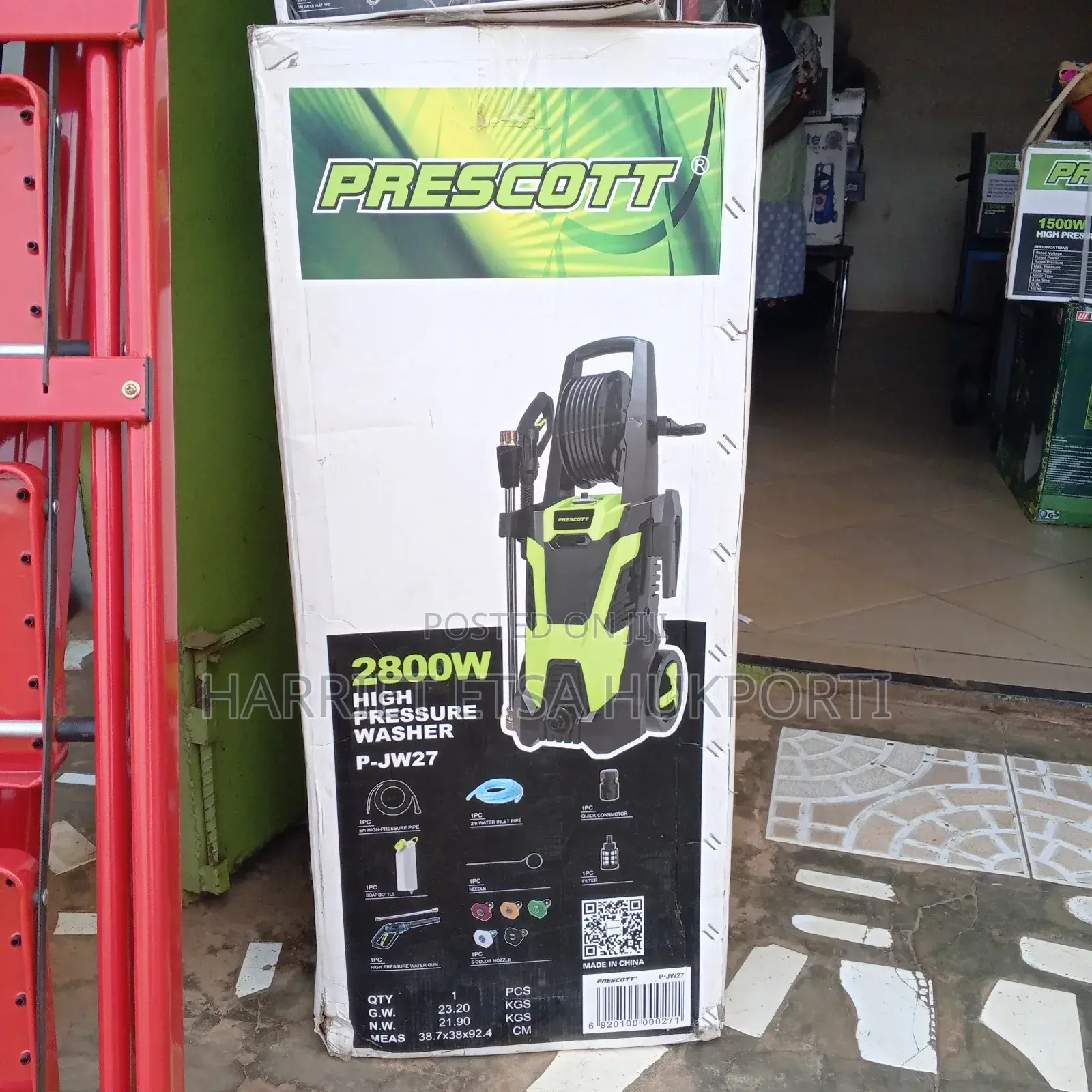Brand New 2800w Prescott High Pressure Washer