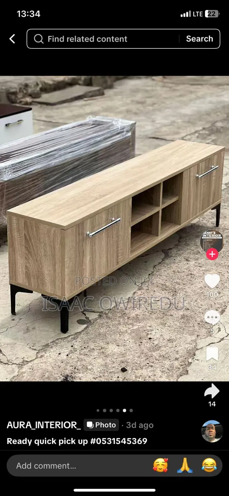 Television Console