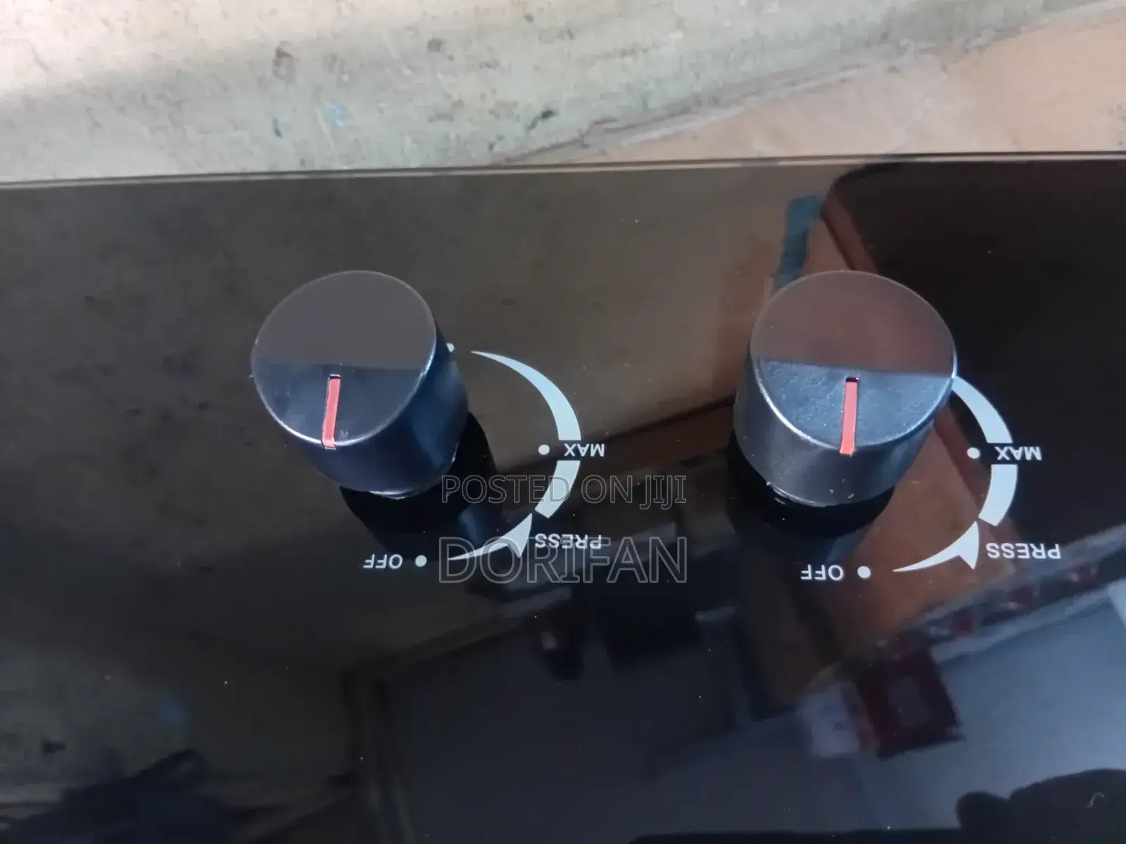 2burner Glass Stove Built-In