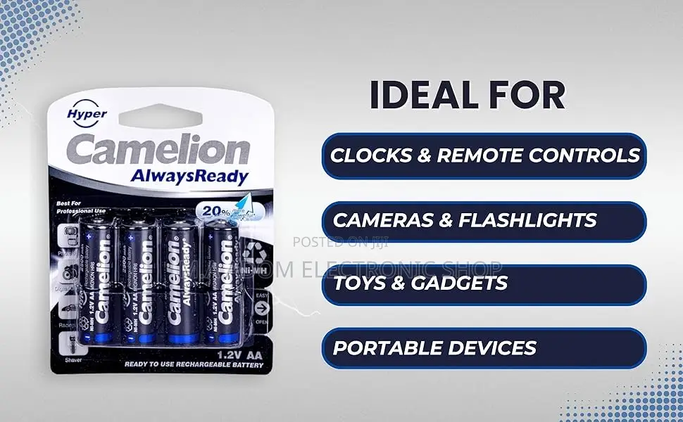 Rechargeable 2500mah Nh -Aa Battery