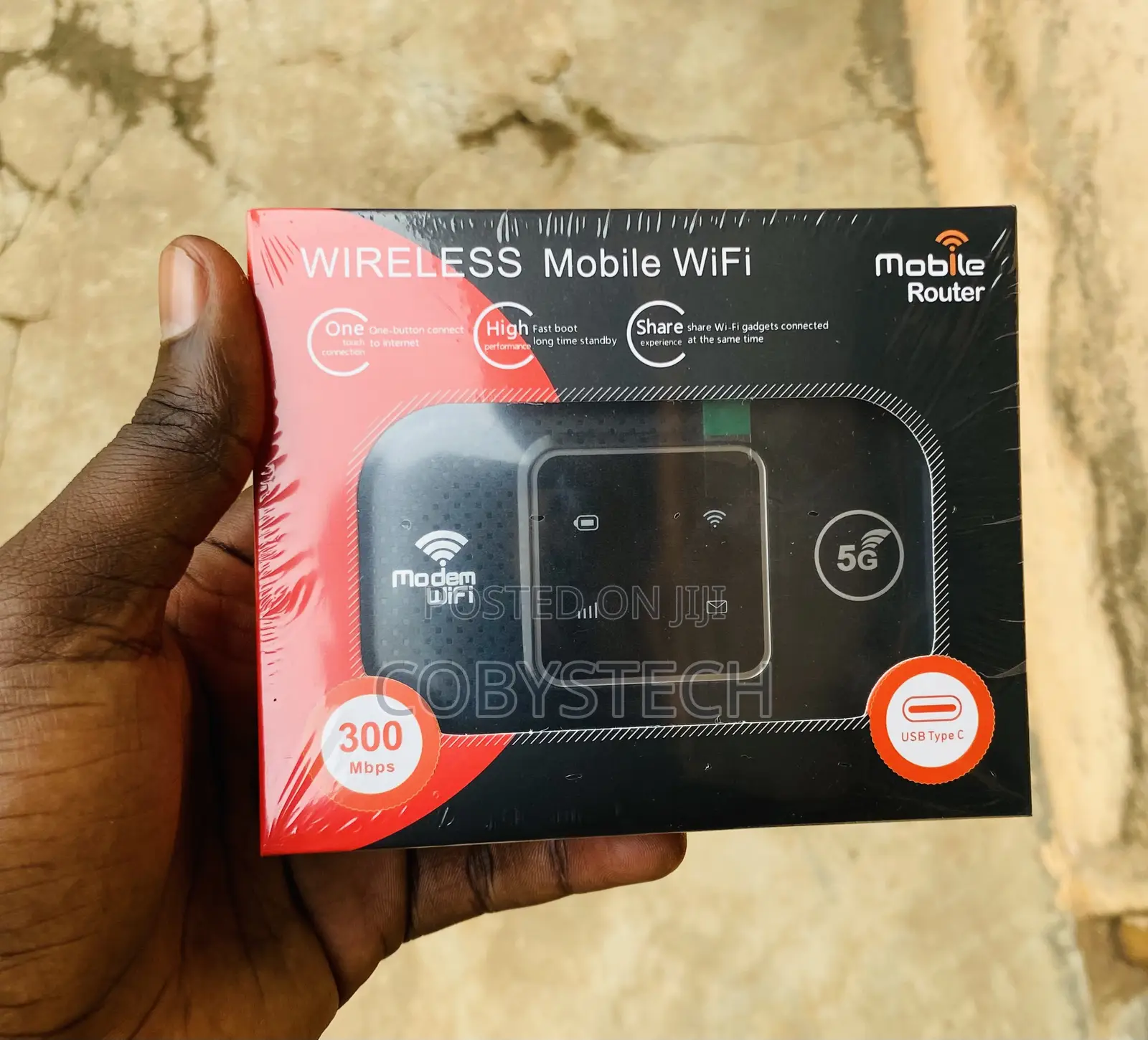 4g/5g Portable Wifi Router 300mps– Compatible With All Networks