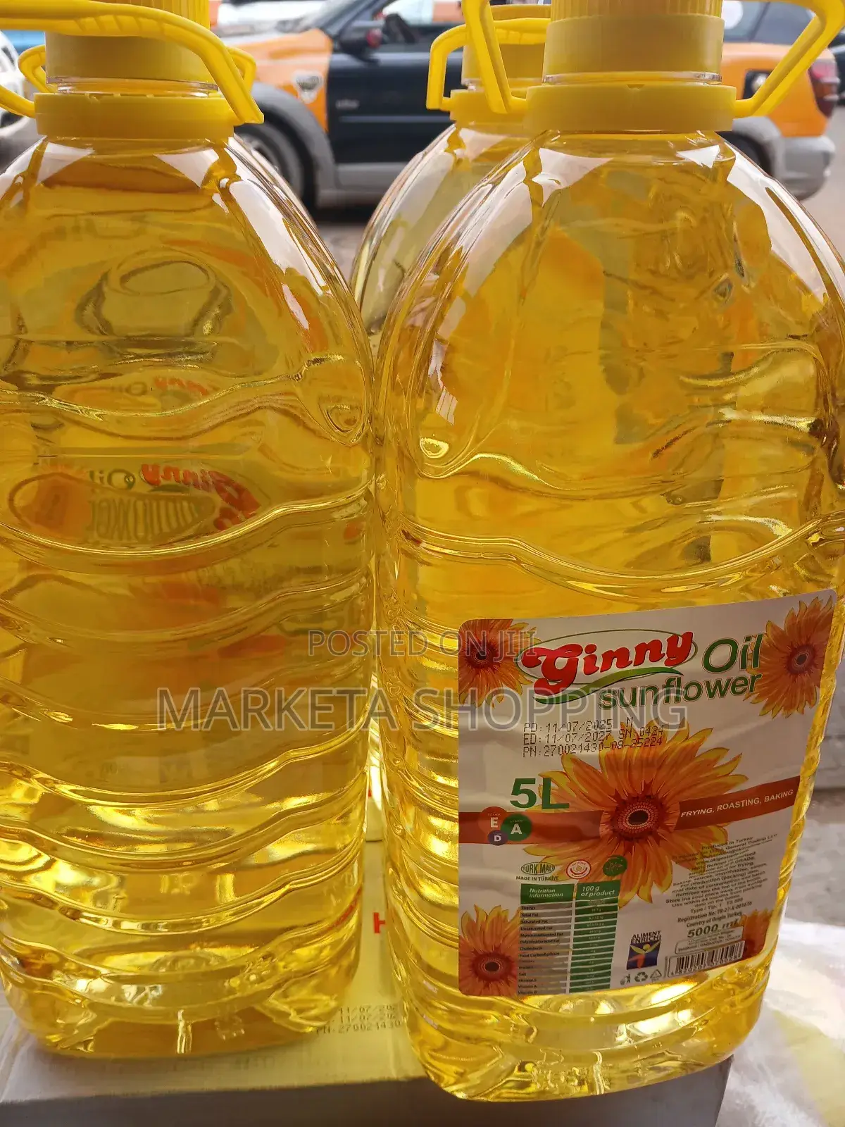 Ginny Sunflower Oil 5l