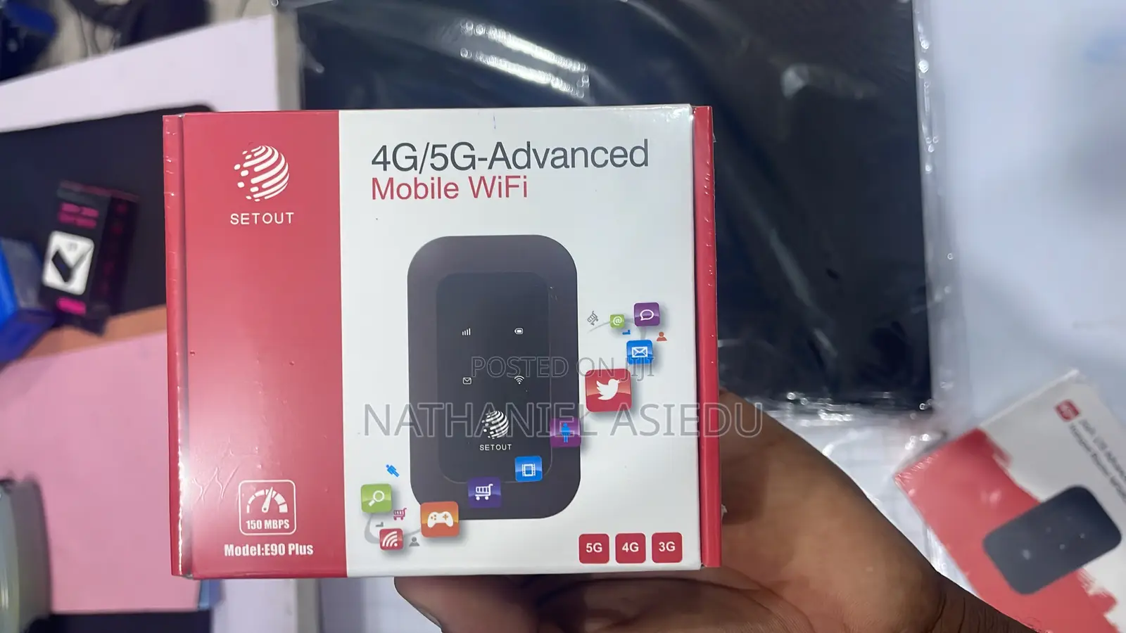Setout E90 Plus 4g/5g-Advanced Mobile Wifi Router.