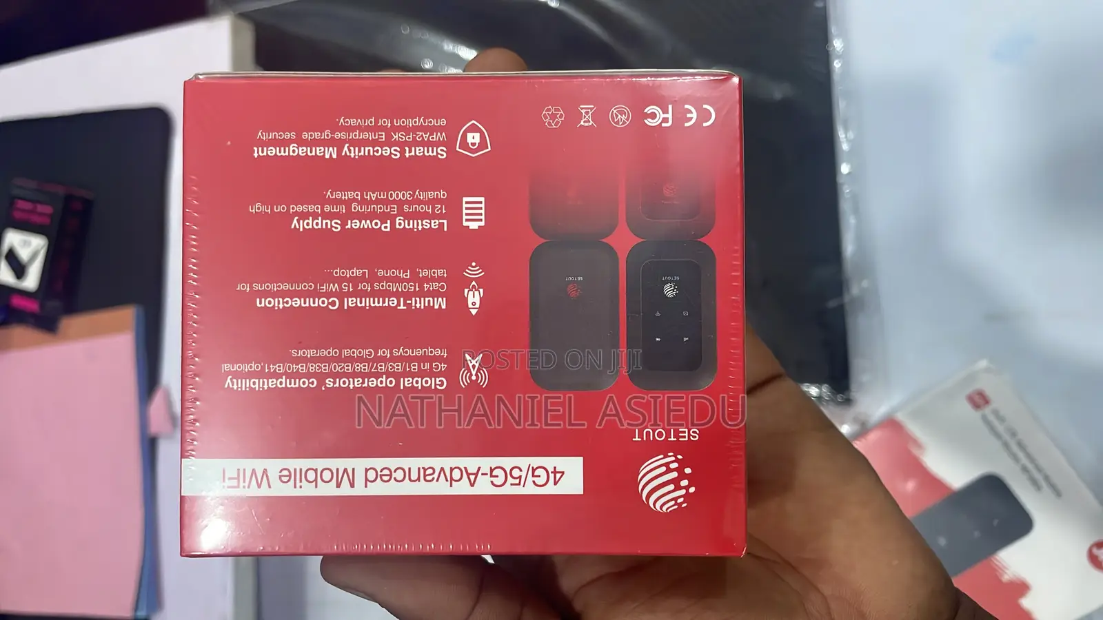Setout E90 Plus 4g/5g-Advanced Mobile Wifi Router.