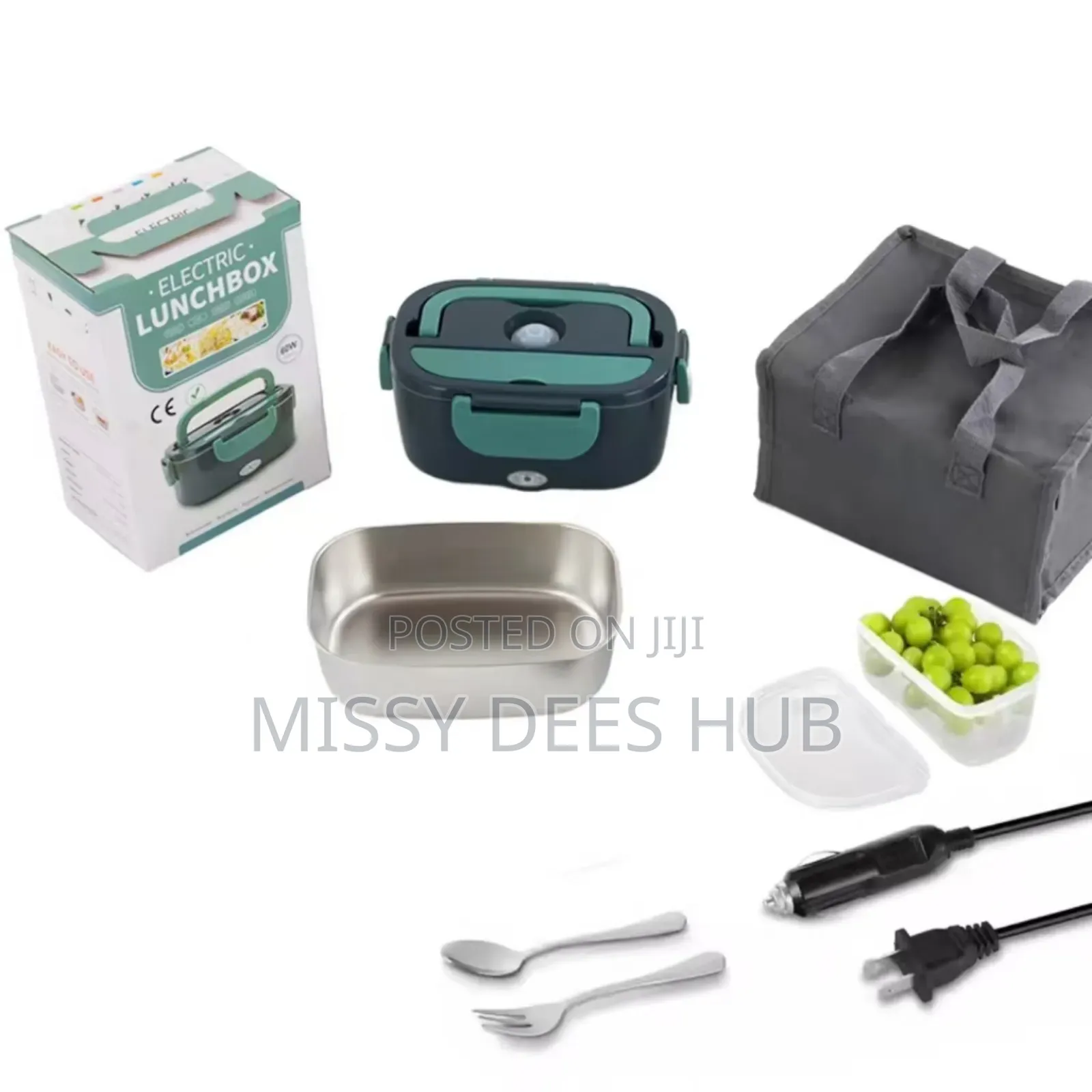 Electric Lunchbox Set With Car Charger