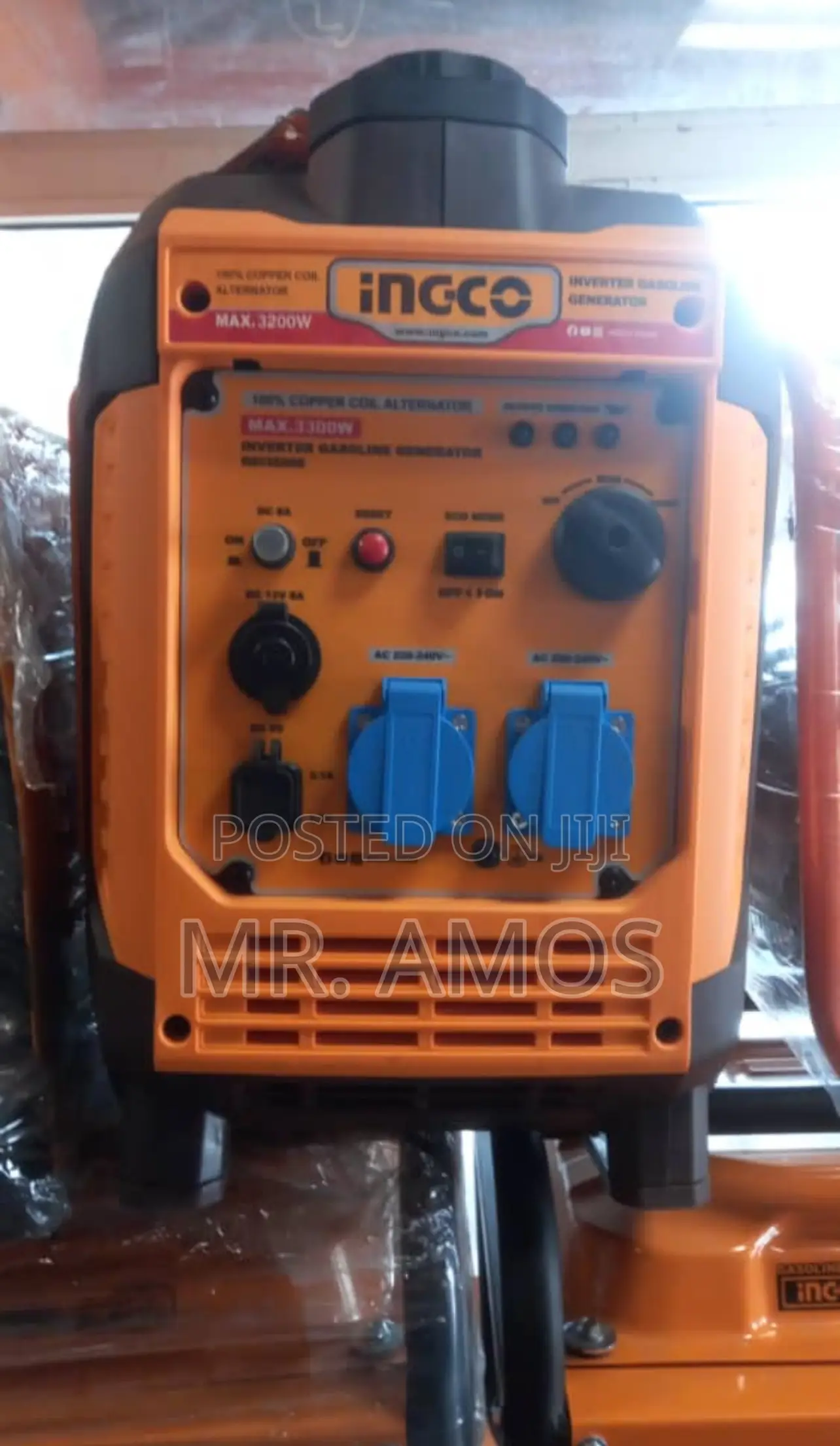 3.2kva Inverter Gasoline Generator With Low Noise Treatment - Gei35006