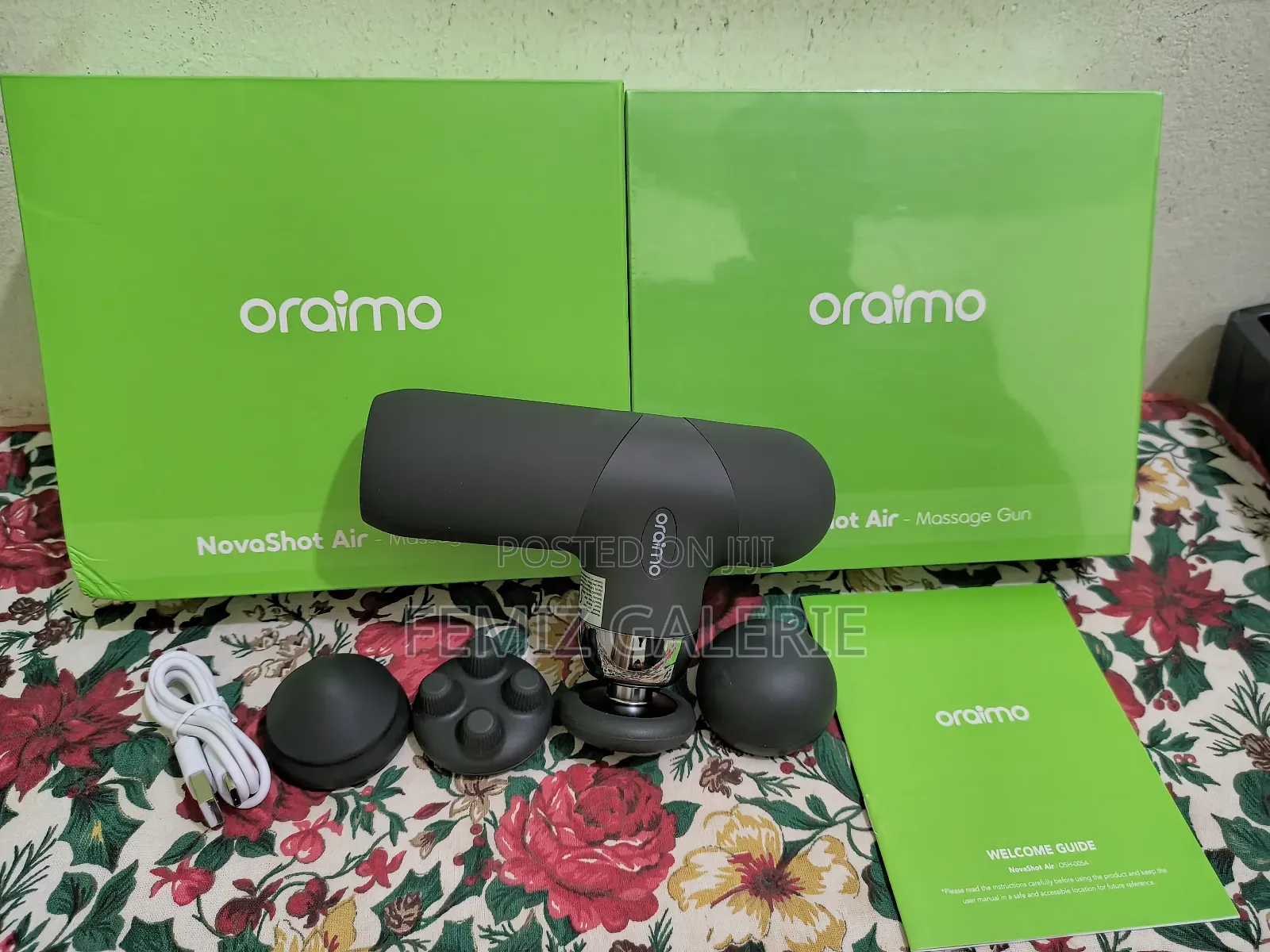 Oraimo Novashot Air Massage Gun Strong Motor