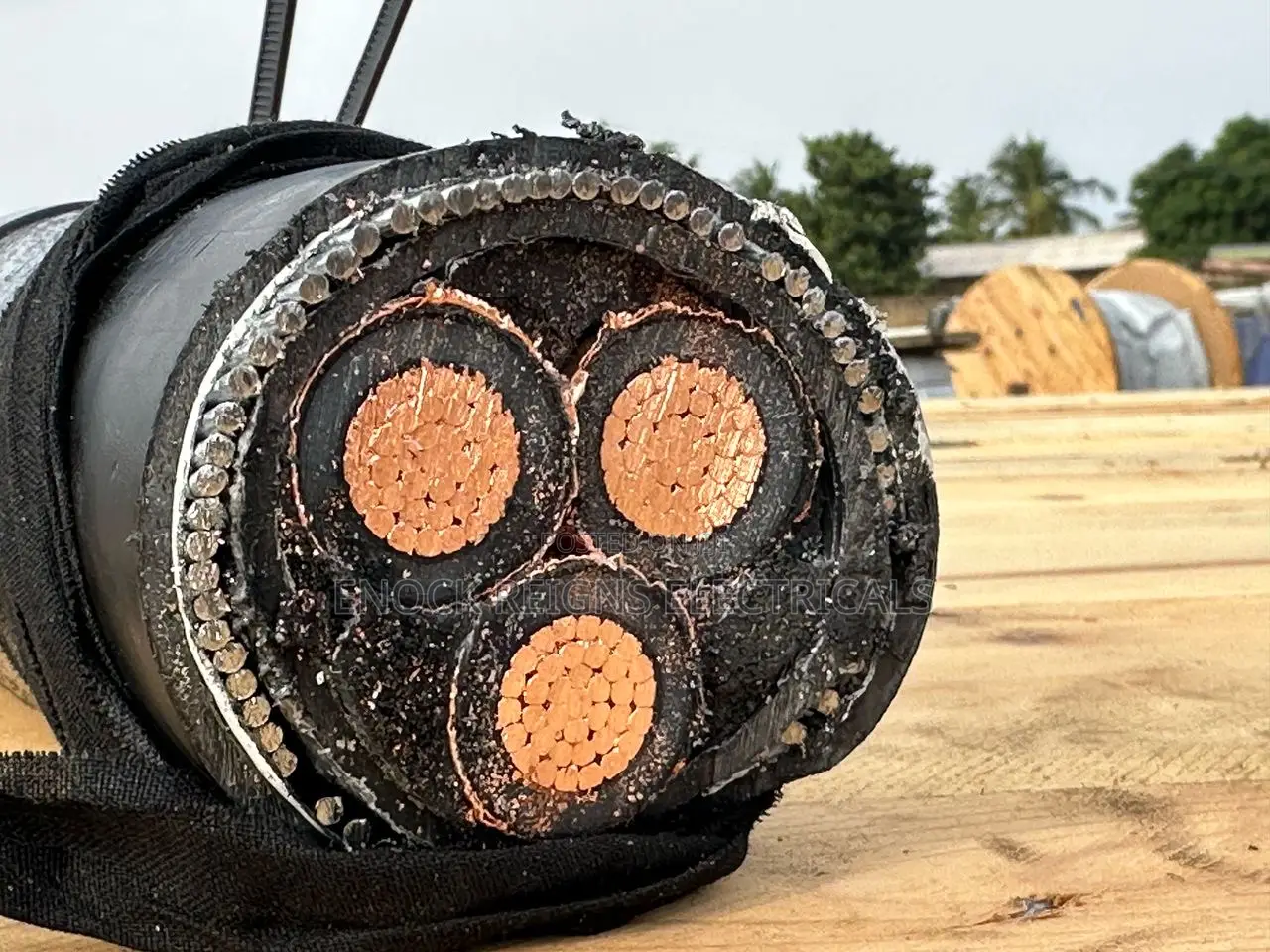 70mmx3 Core Armoured Cable