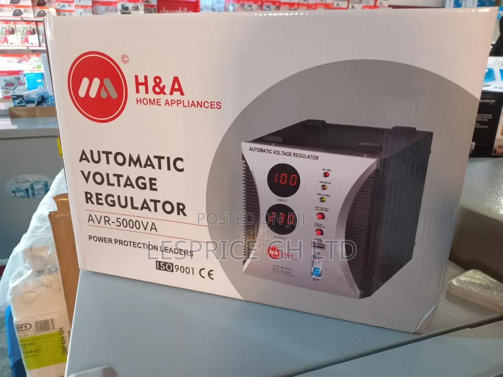 100%Durable Power Stabilizer (5000w-50hz)