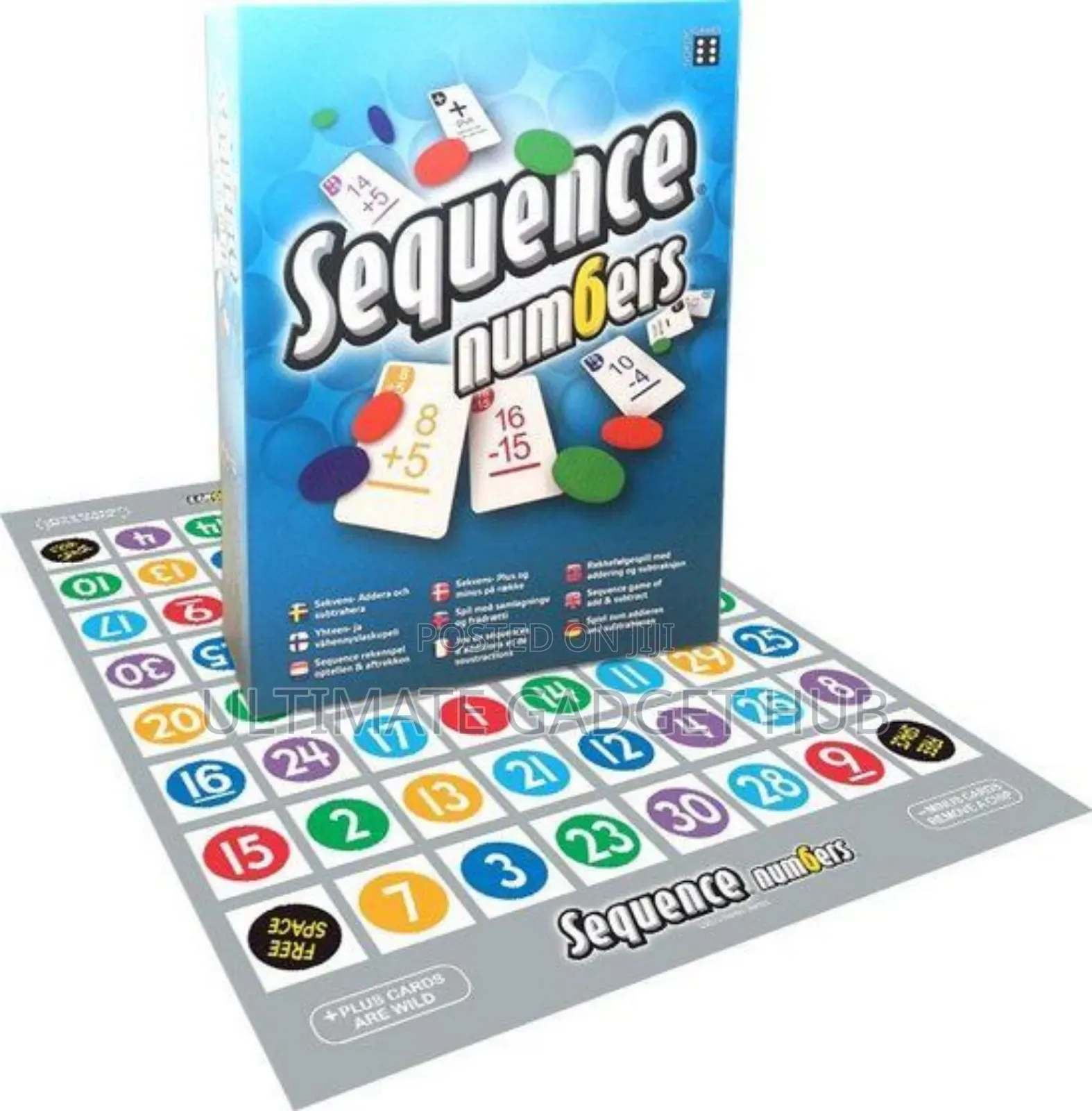 Sequence Number Board Game