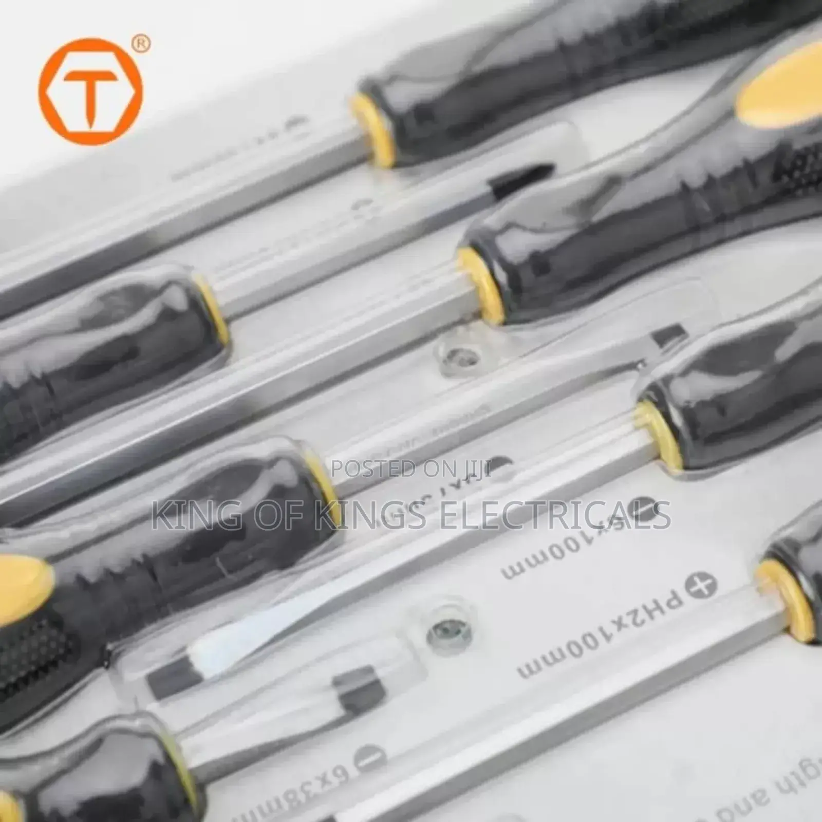8-Piece Heavy-Duty Screwdriver Set – Magnetized Durable