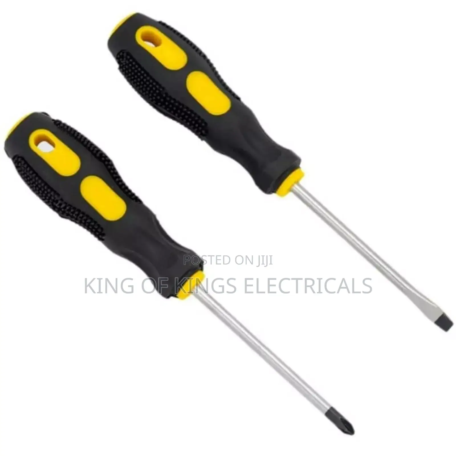 8-Piece Heavy-Duty Screwdriver Set – Magnetized Durable