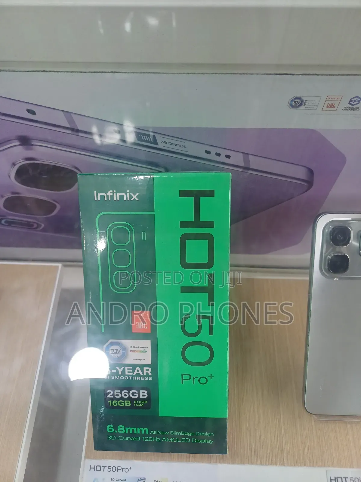New Infinix Hot 50 Pro+ 4G 256 GB Black