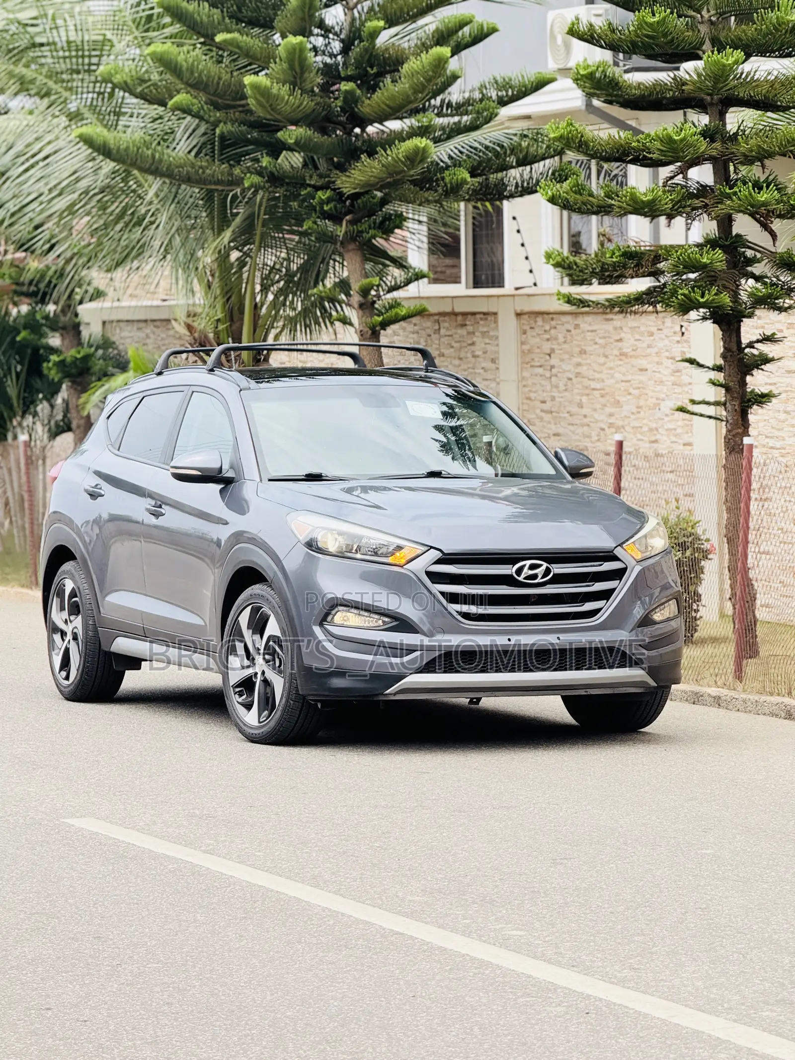 Hyundai Tucson Limited AWD 2018 Gray