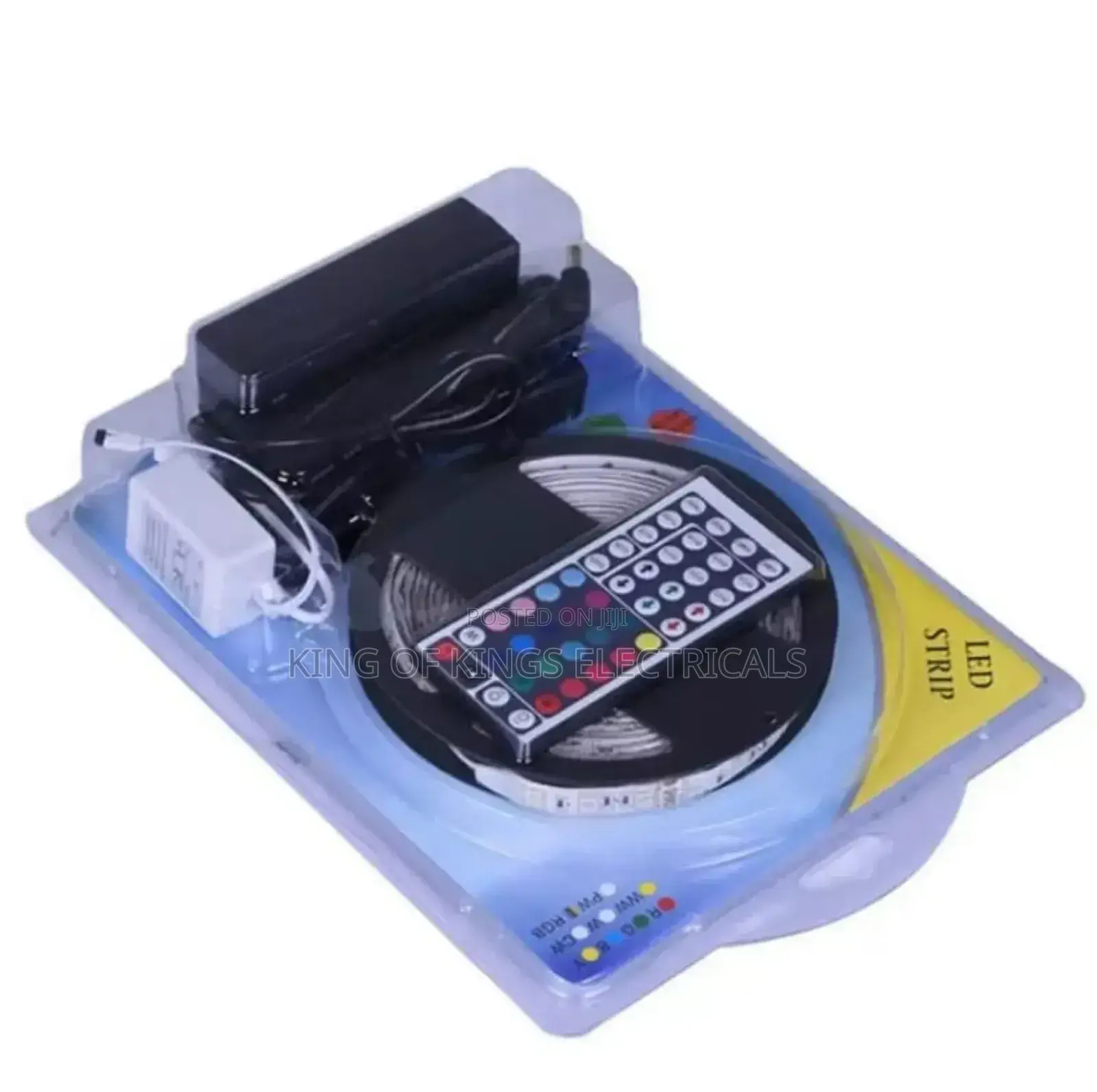 5m RGB Led Strip Light With Remote – Multi-Color Decoration
