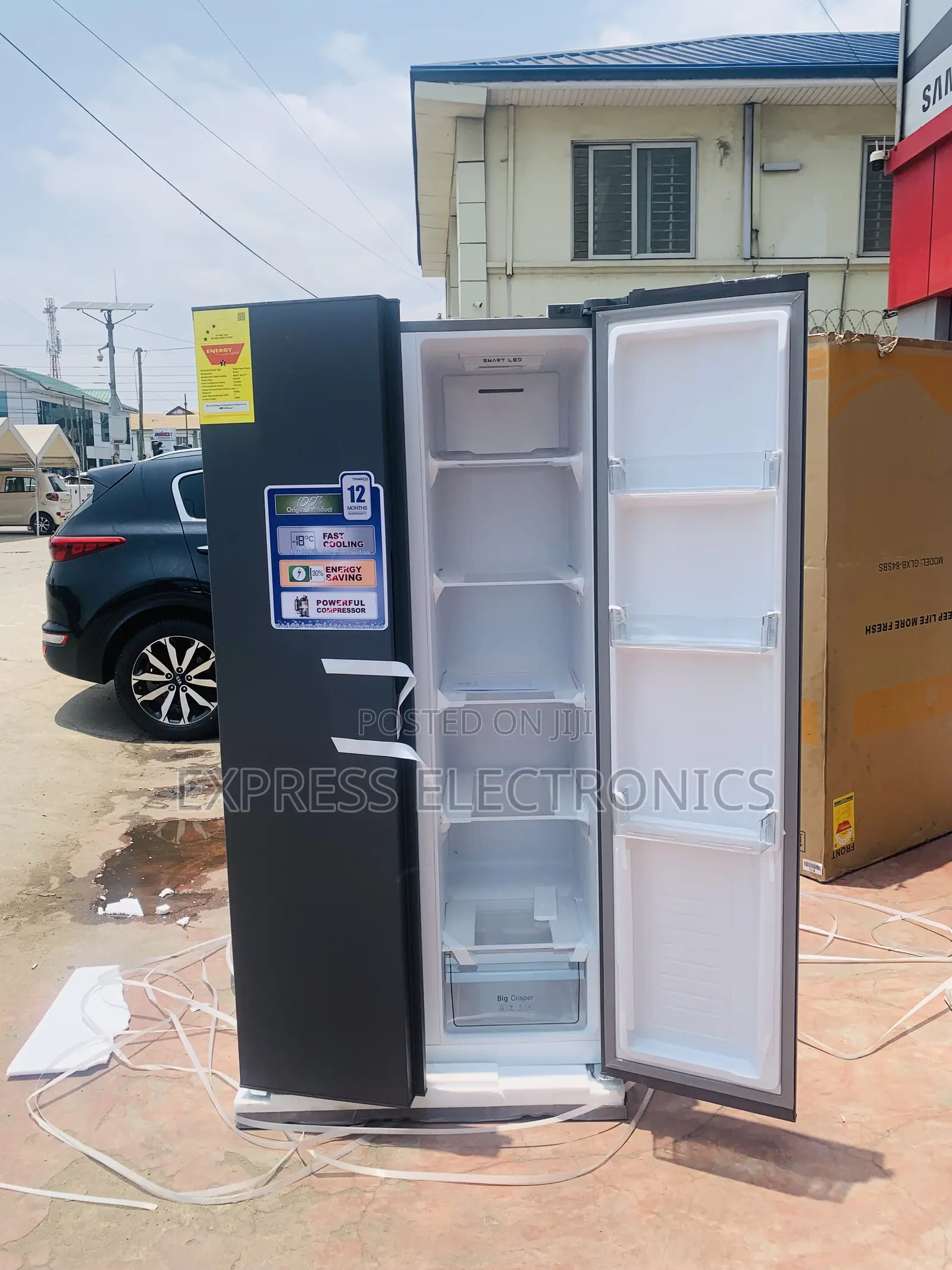 Best Buy for Less Nasco Side by Side Fridge 400l Nasf2-66-1ff